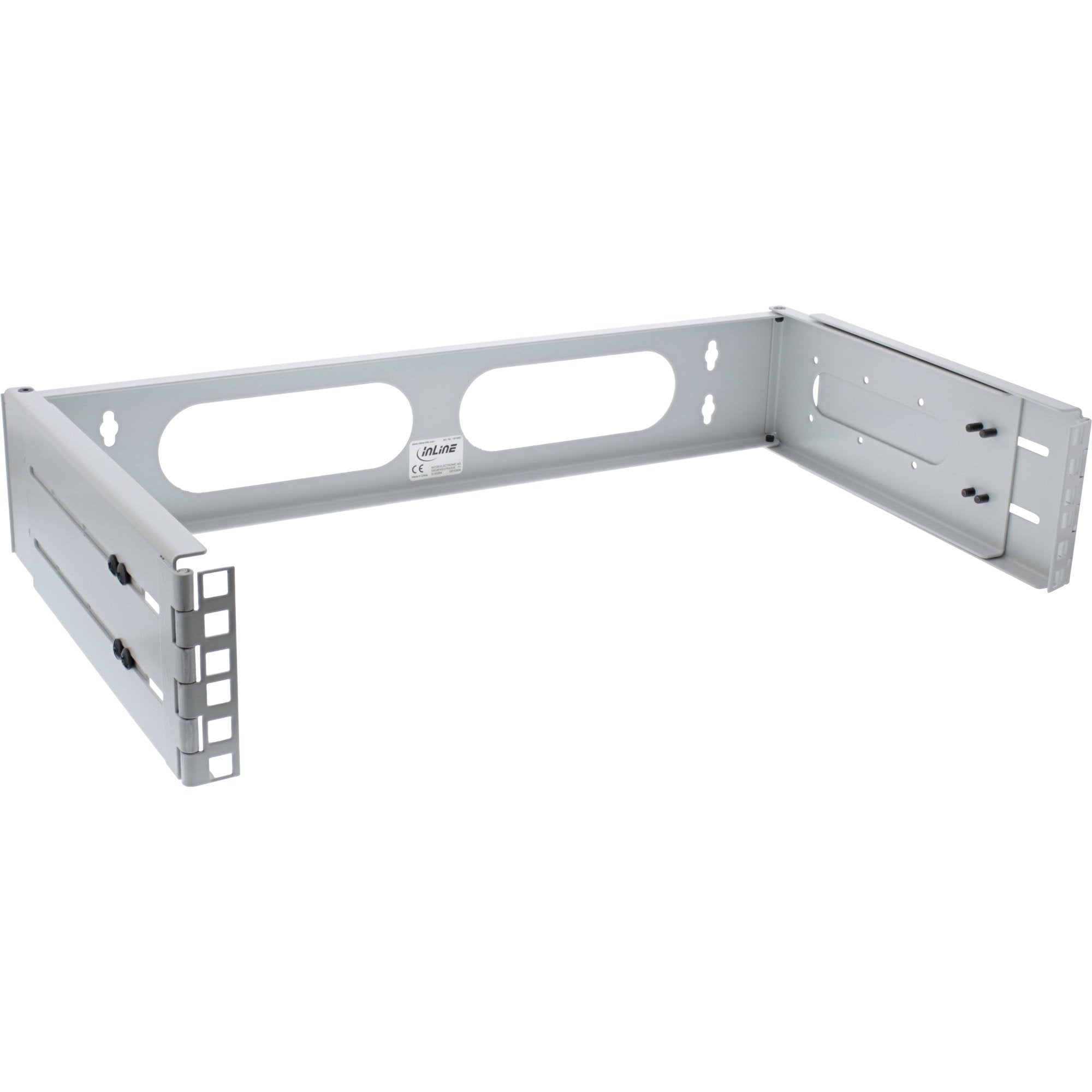 Rack Plegable Inline De 19", 2u, 24-40 Cm De Profundidad, Gris