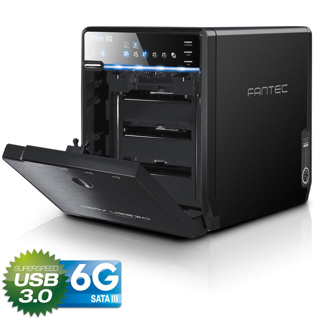 Fantec Qb-35us3-6g Caja Nas 4xhdd 3.5" Esata Usb 3.0