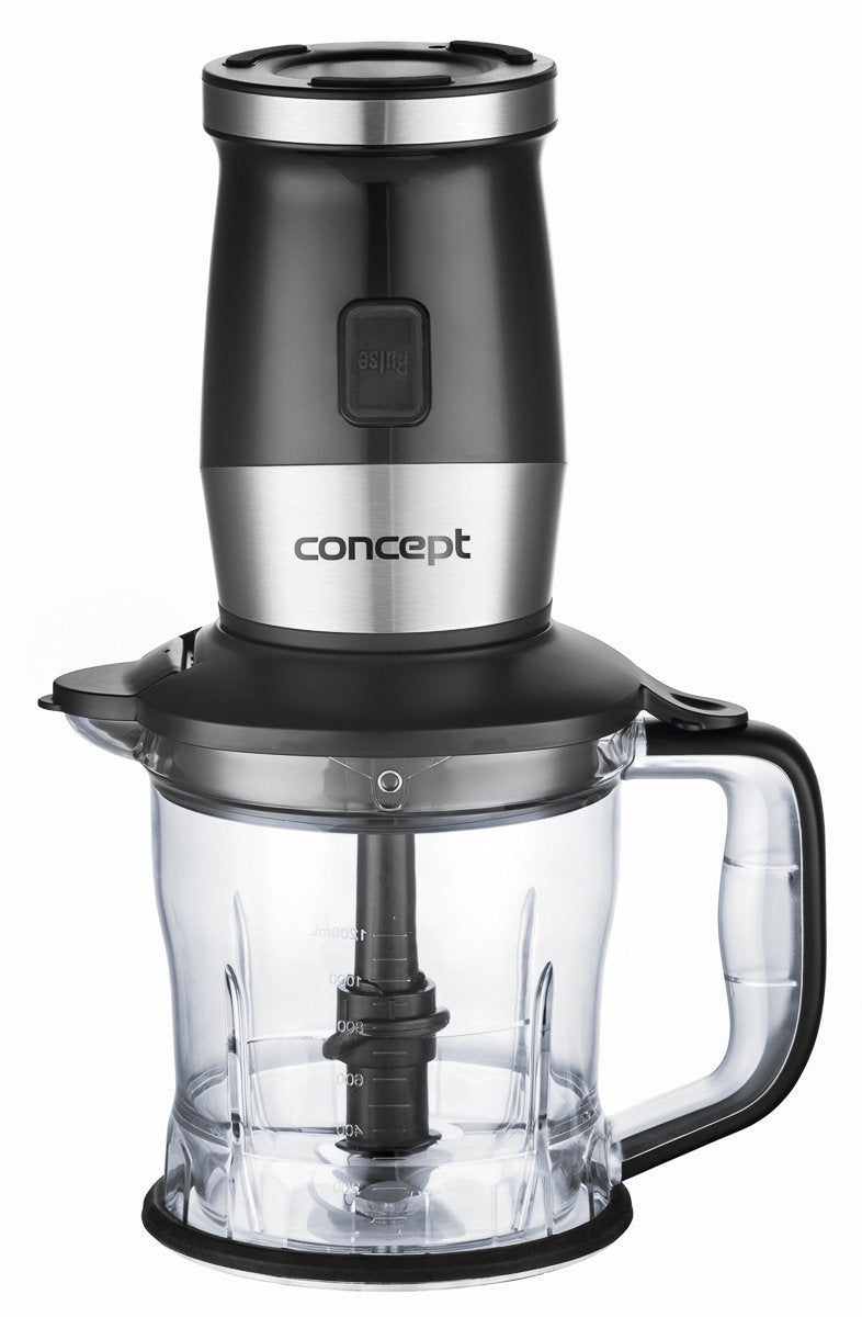 Batidora Concept Sm3390 1,2 L De Inmersión 700 W Negro, Acero Inoxidable