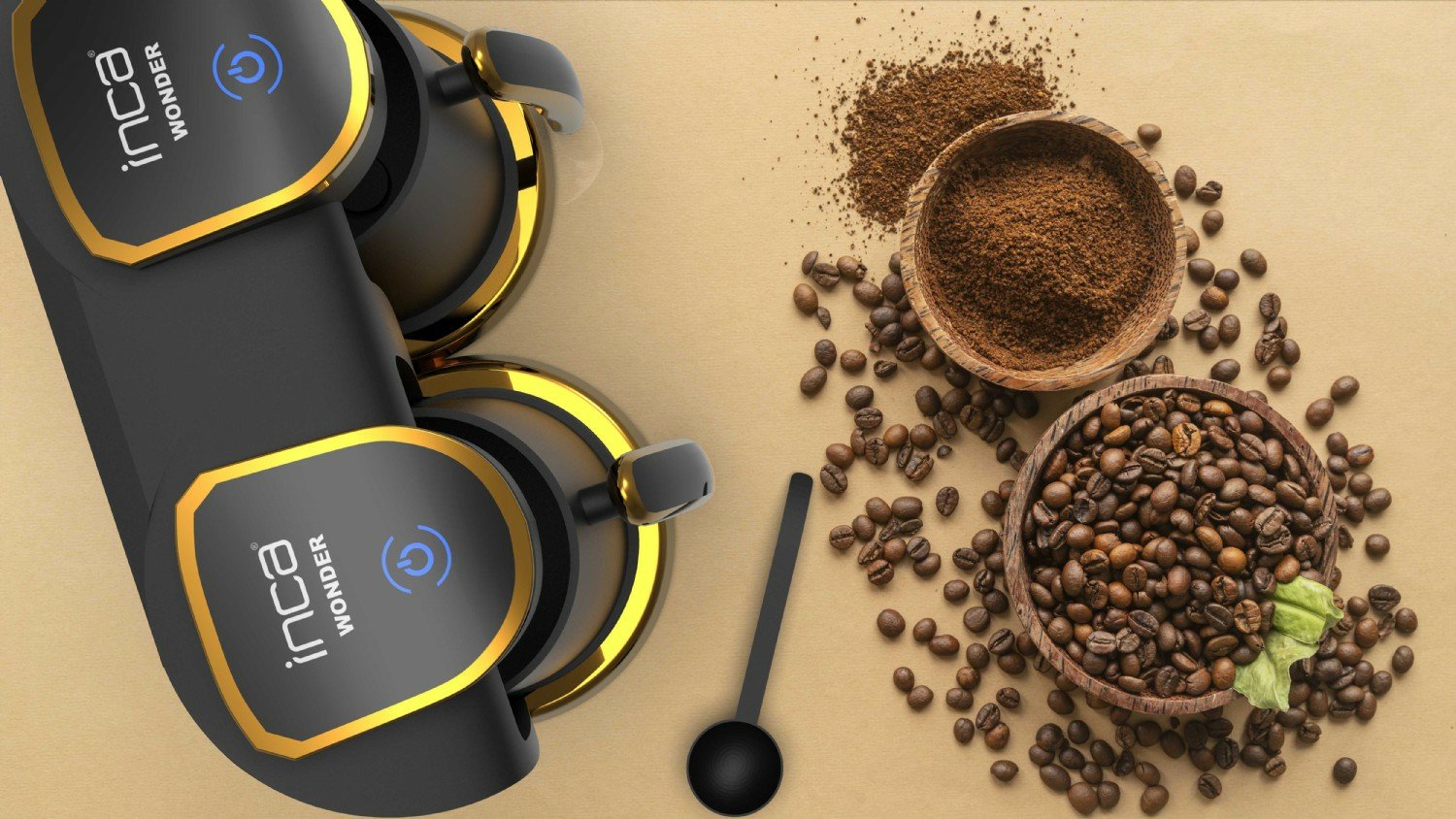 Inca Ikm-02 Cafetera Eléctrica Totalmente Automática Cafetera Turca 0,25 L