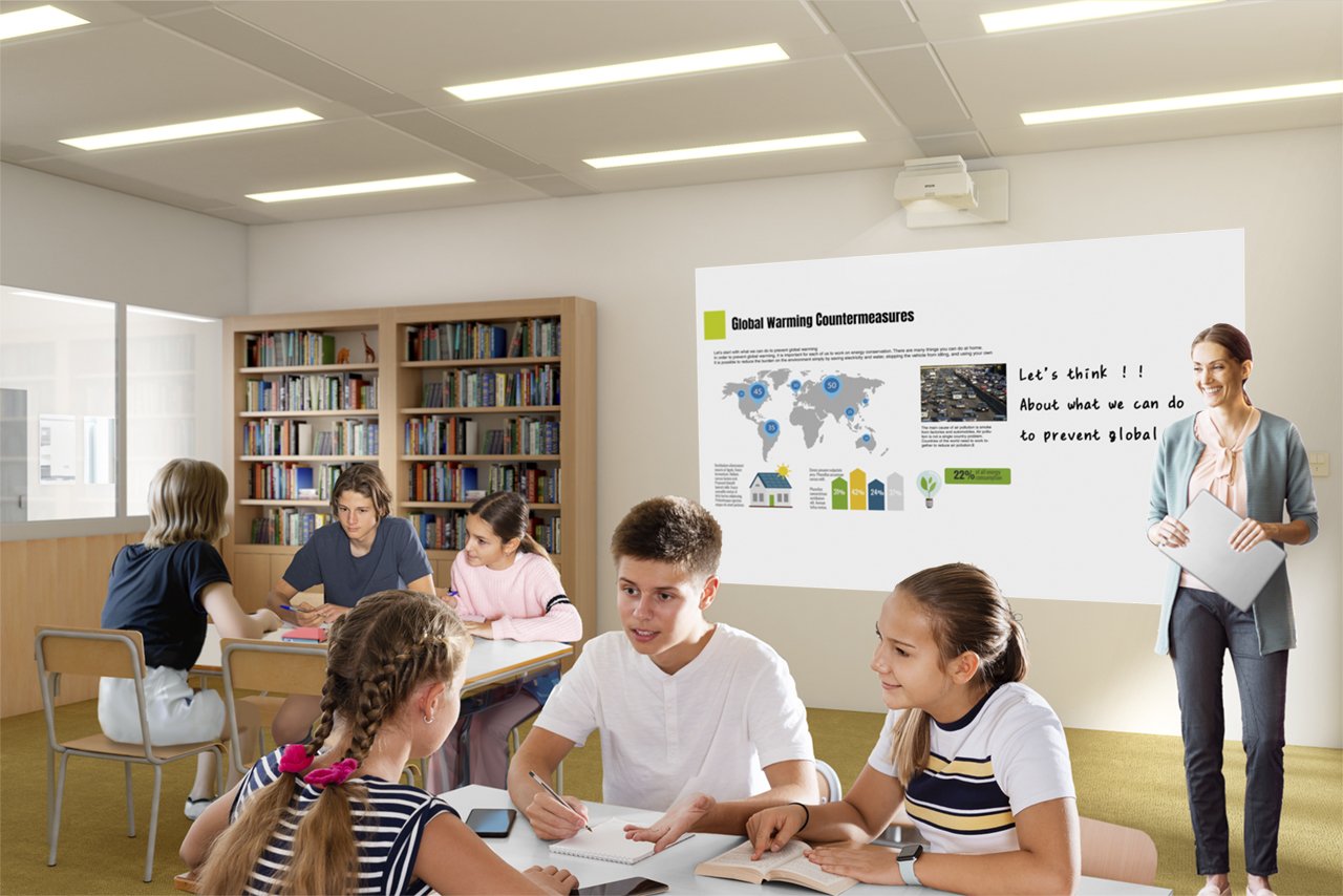 Epson Eb-760wi Videoproyector 4100 Lúmenes Ansi 3lcd Wxga (1280x800) Blanco