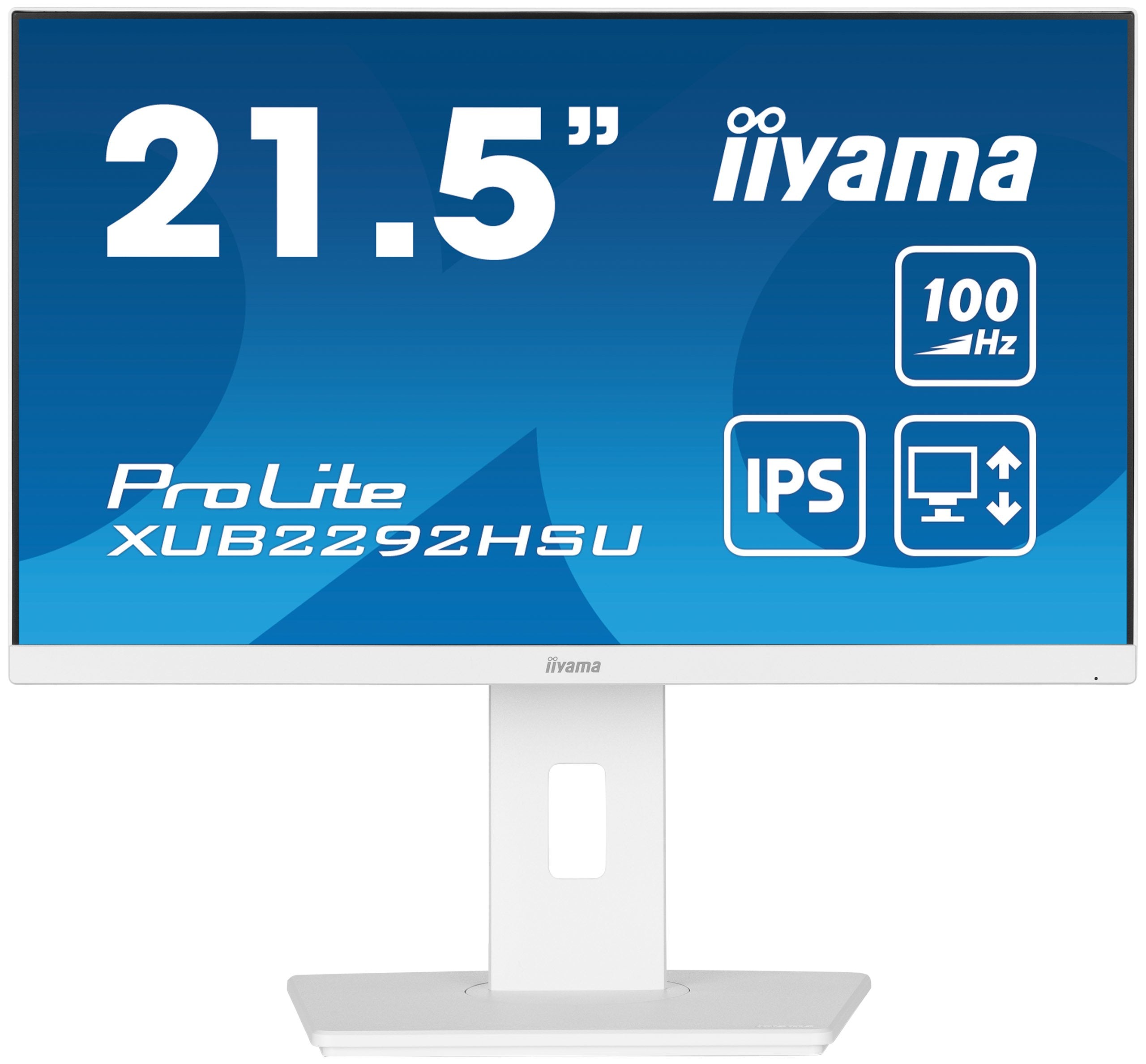 EAN 4948570123322 - iiyama ProLite XUB2292HSU-W6 pantalla para PC 54,6 cm (21.5") 1920 x 1080 Pixeles Full HD LED Blanco imagen 2