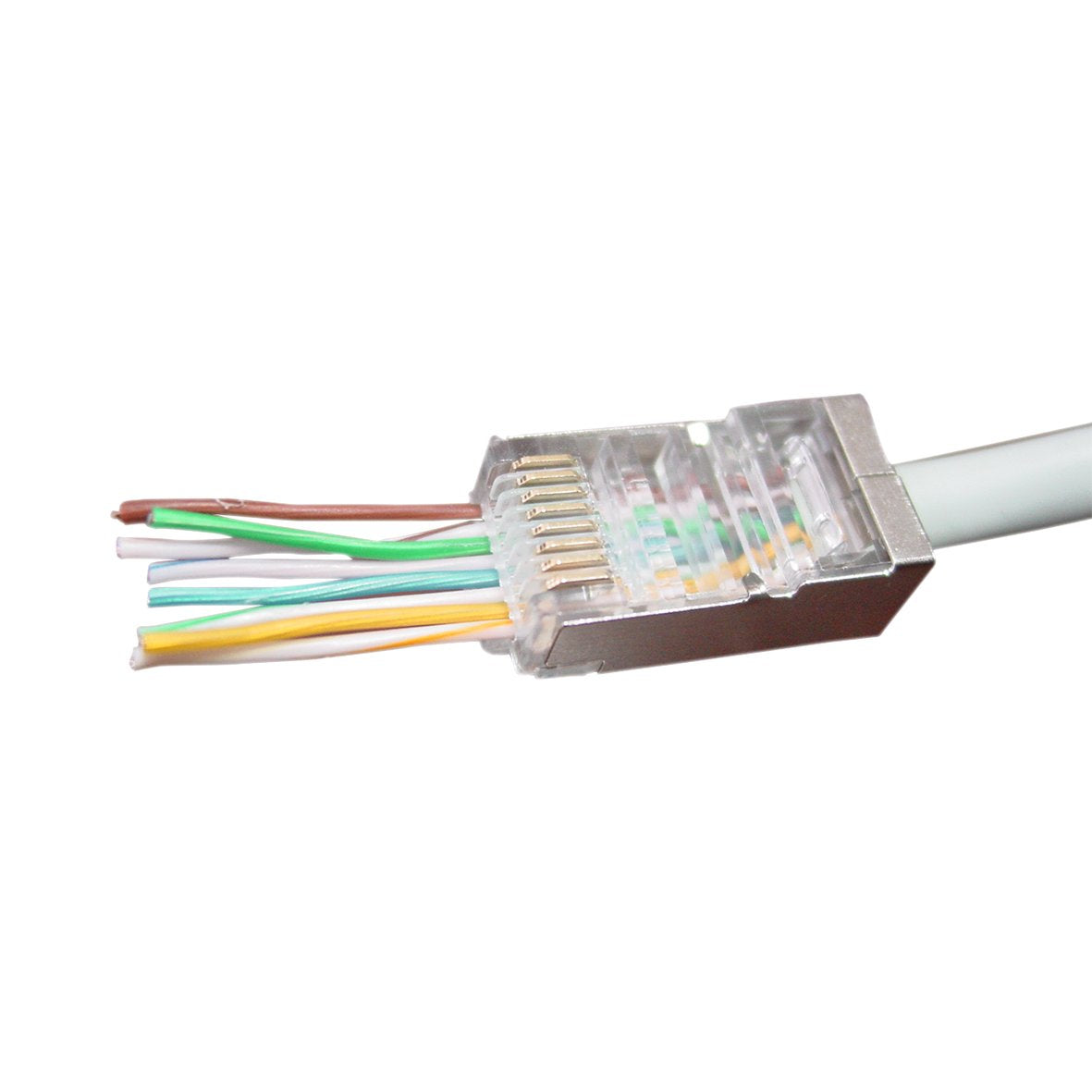 EAN 8716309096492 - Gembird LC-PTF-01/50 conector 8P8C RJ45 Transparente imagen 3