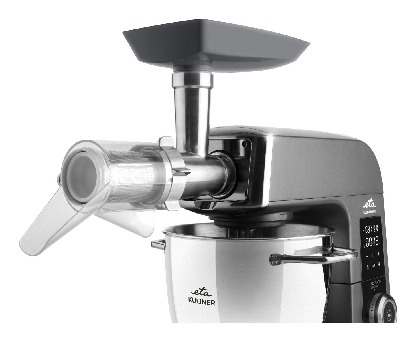 EAN 8590393376827 - Eta Gratus Kuliner II Max robot de cocina 1700 W 6,7 L Gris Balanza integrada imagen 13