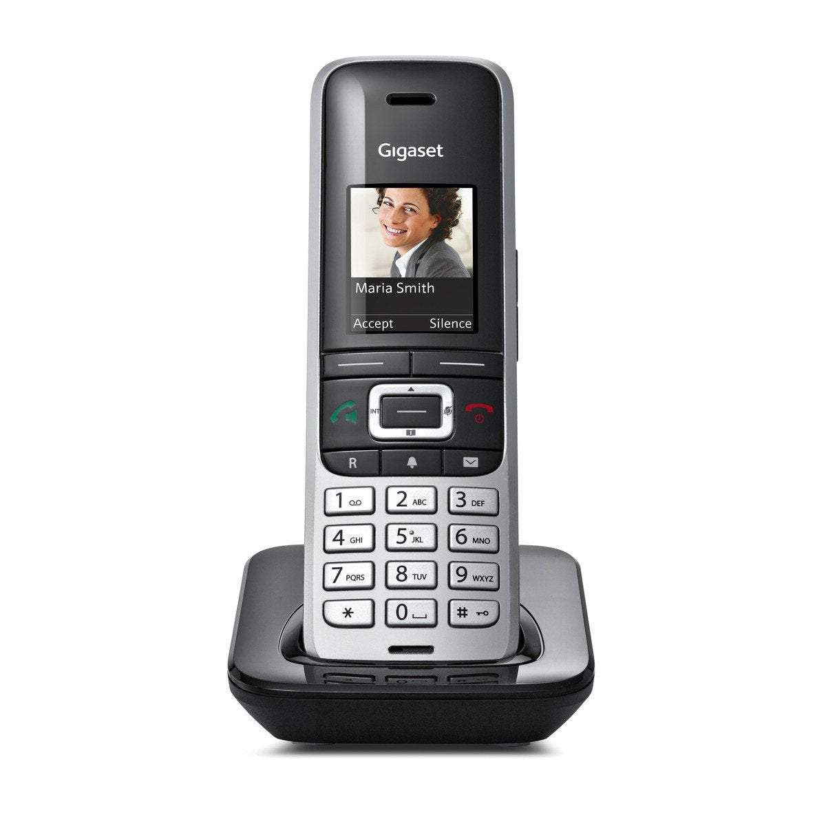 EAN 4250366868653 - Gigaset Premium 100 Teléfono DECT Identificador de llamadas Negro, Plata imagen 2