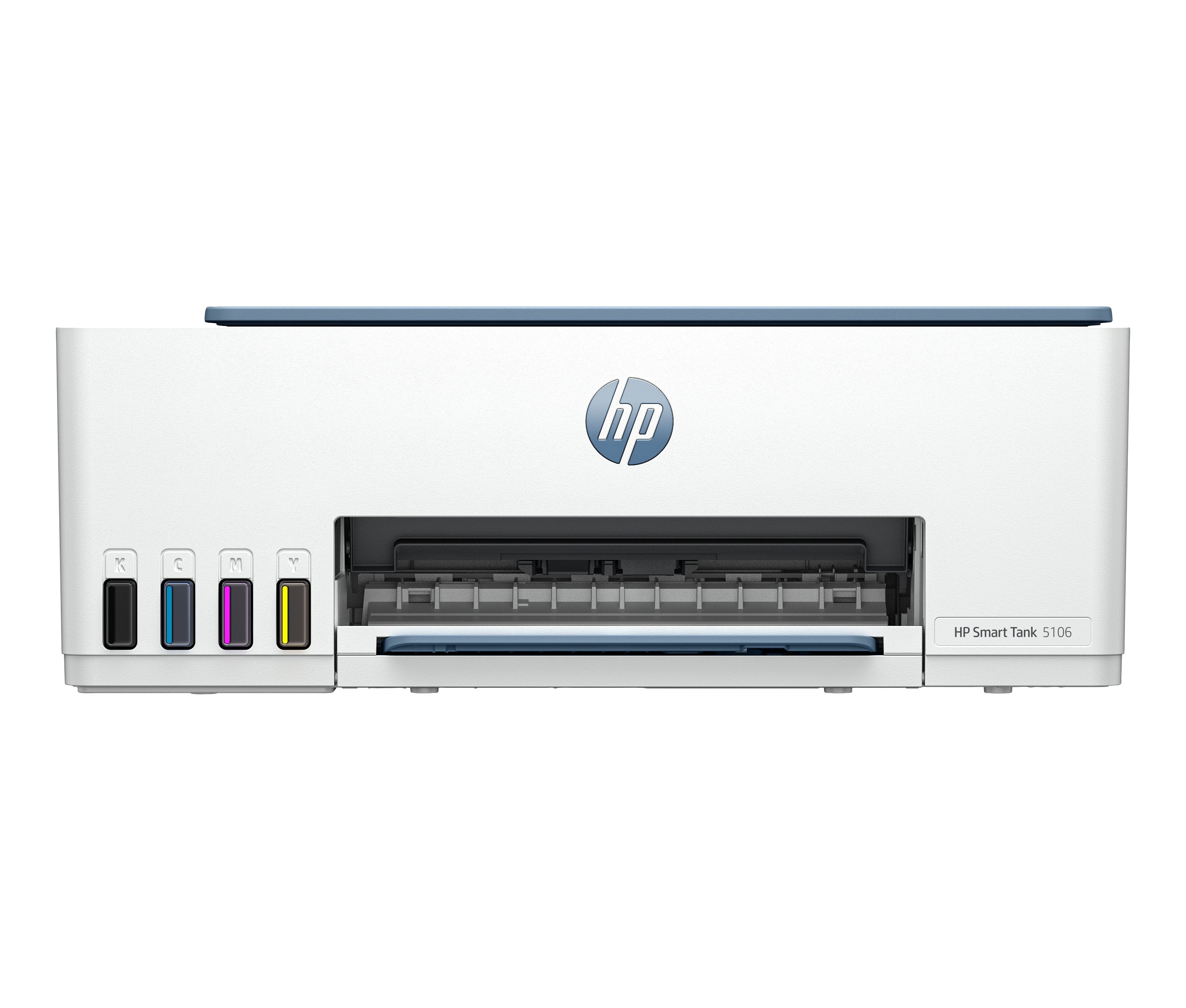Multifunción Recargable Hp Smart Tank 5106 Wifi Fax Móvil Blanca
