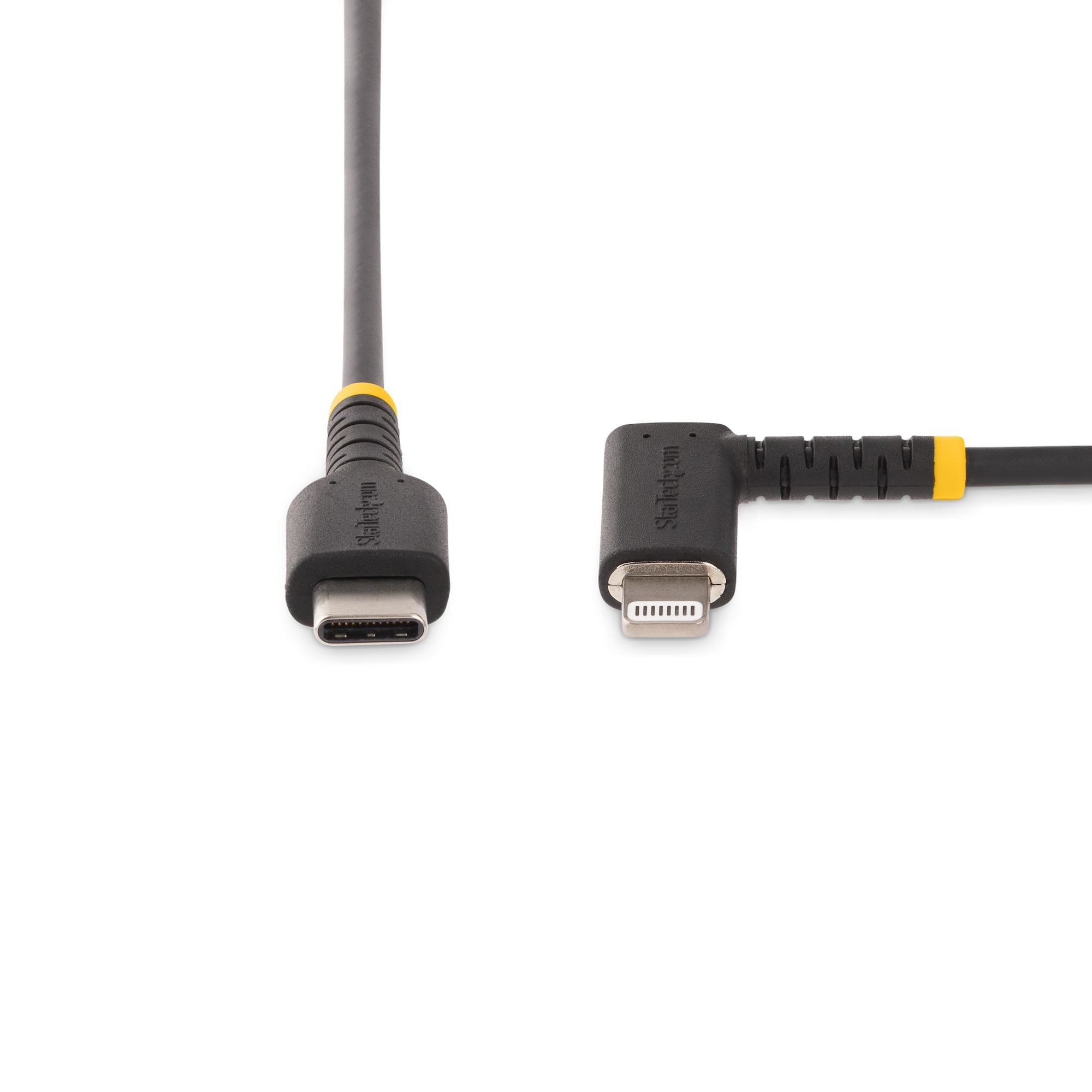 Startech Cable Usb-C A Lightning 1m Acodado Con Certificación Mfi Para Iphone