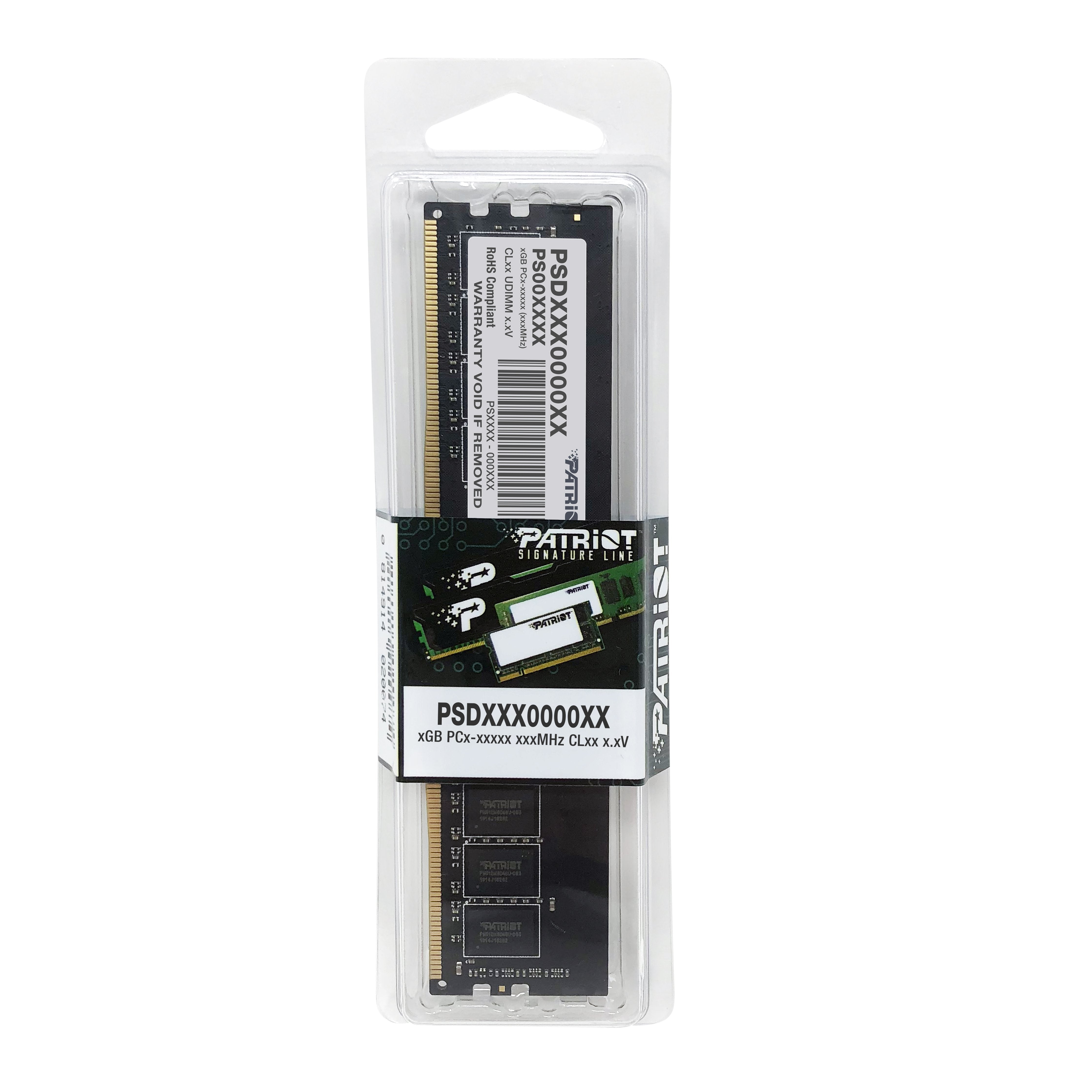 EAN 4711378428162 - Patriot Memory Signature Line Patriot módulo de memoria 16 GB 1 x 16 GB DDR4 288-pin DIMM imagen 5