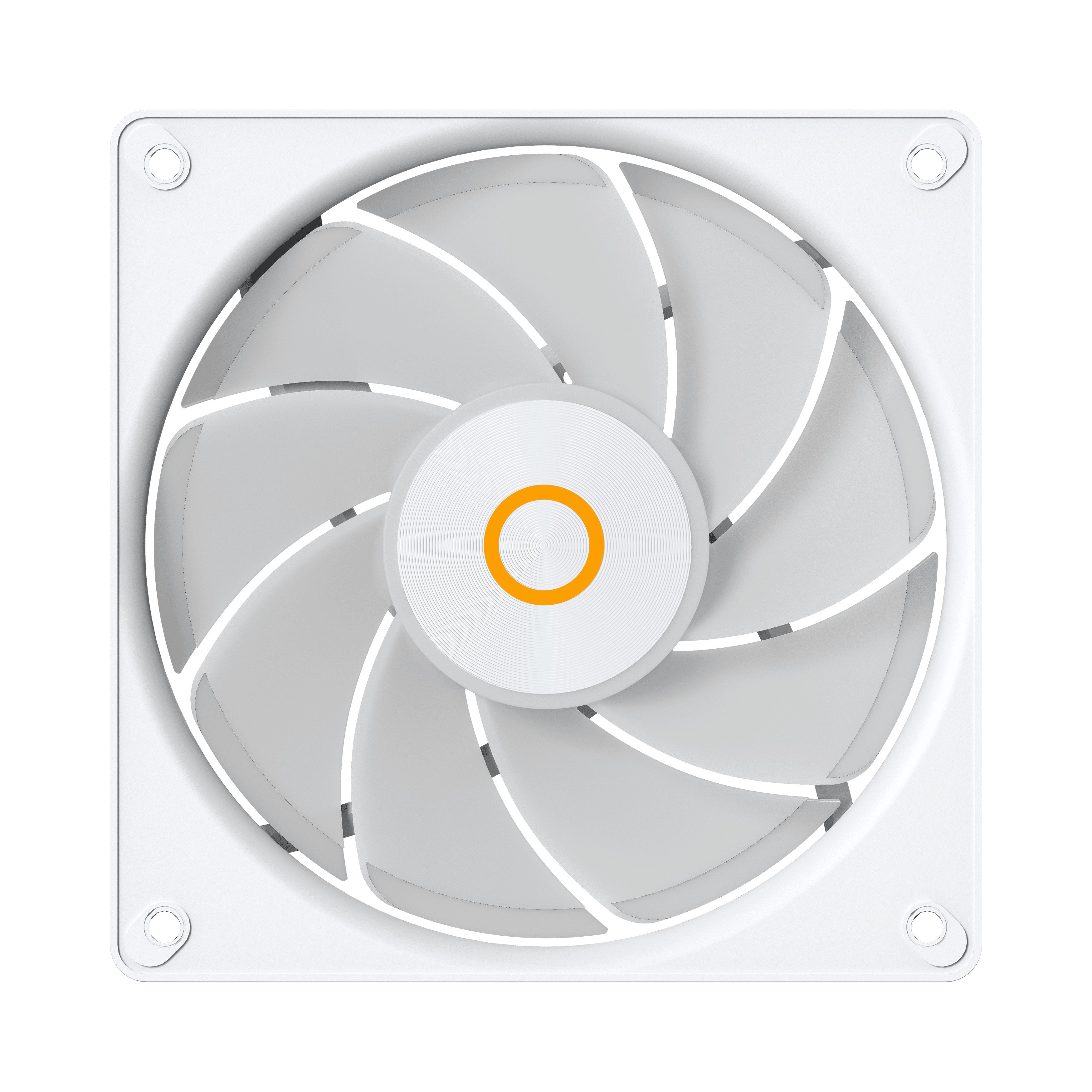 Ocypus Gamma F12 Elite Argb (Blanco, Reverse, Pack De 3, 120 Mm) Gamma-F12-Wh3am01e-Gl