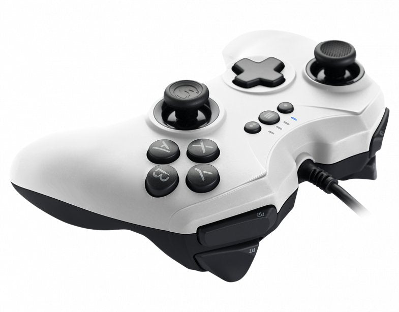 Gamepad Nacon Pc Pcgc-100white 2 Joysticks/6 Botones/2 Gatillos/Cruceta/Con Cable Pcgc-100white
