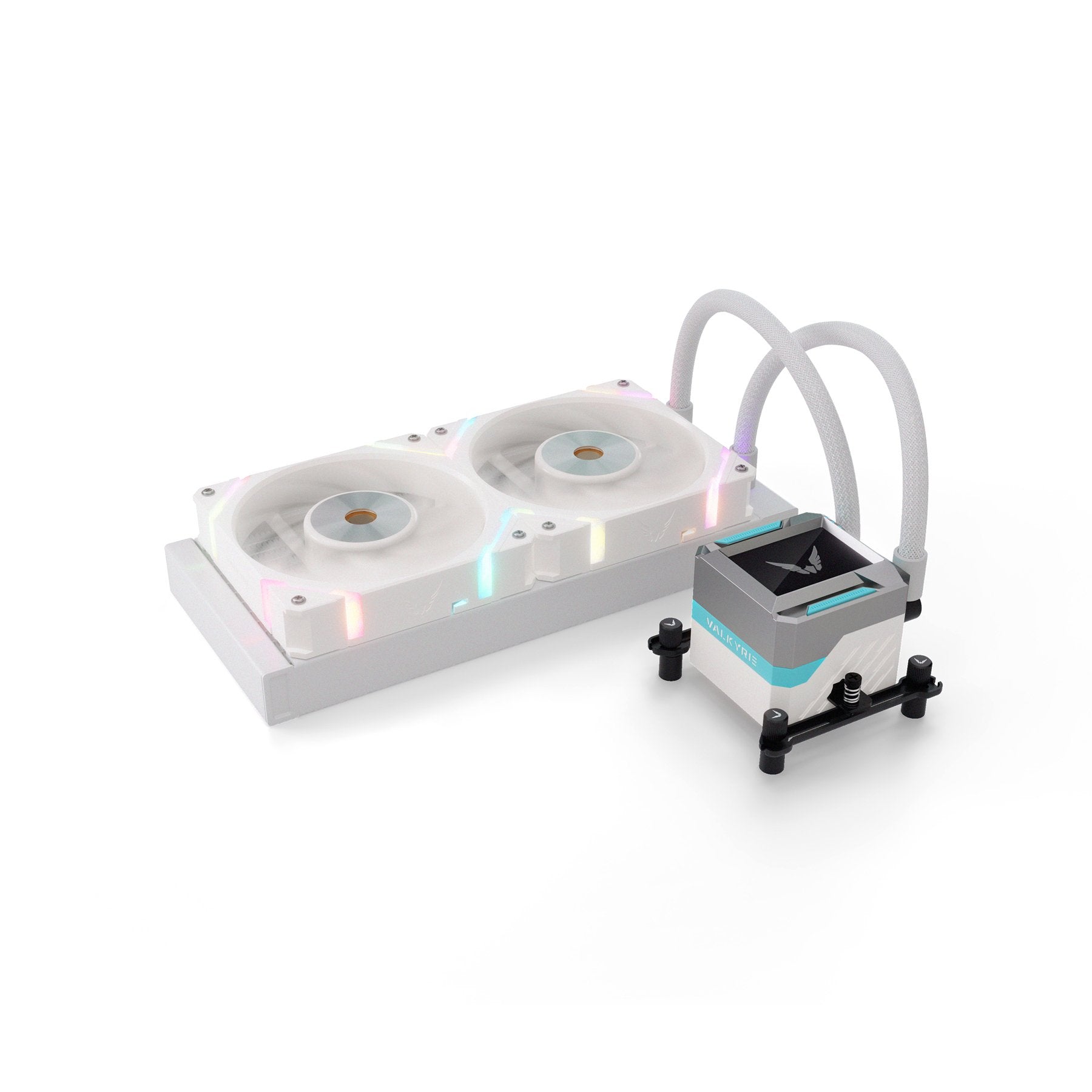 EAN 5298003820151 - Valkyrie Syn 240 ARGB Procesador Sistema de refrigeración líquida todo en uno 24 cm Blanco imagen 1