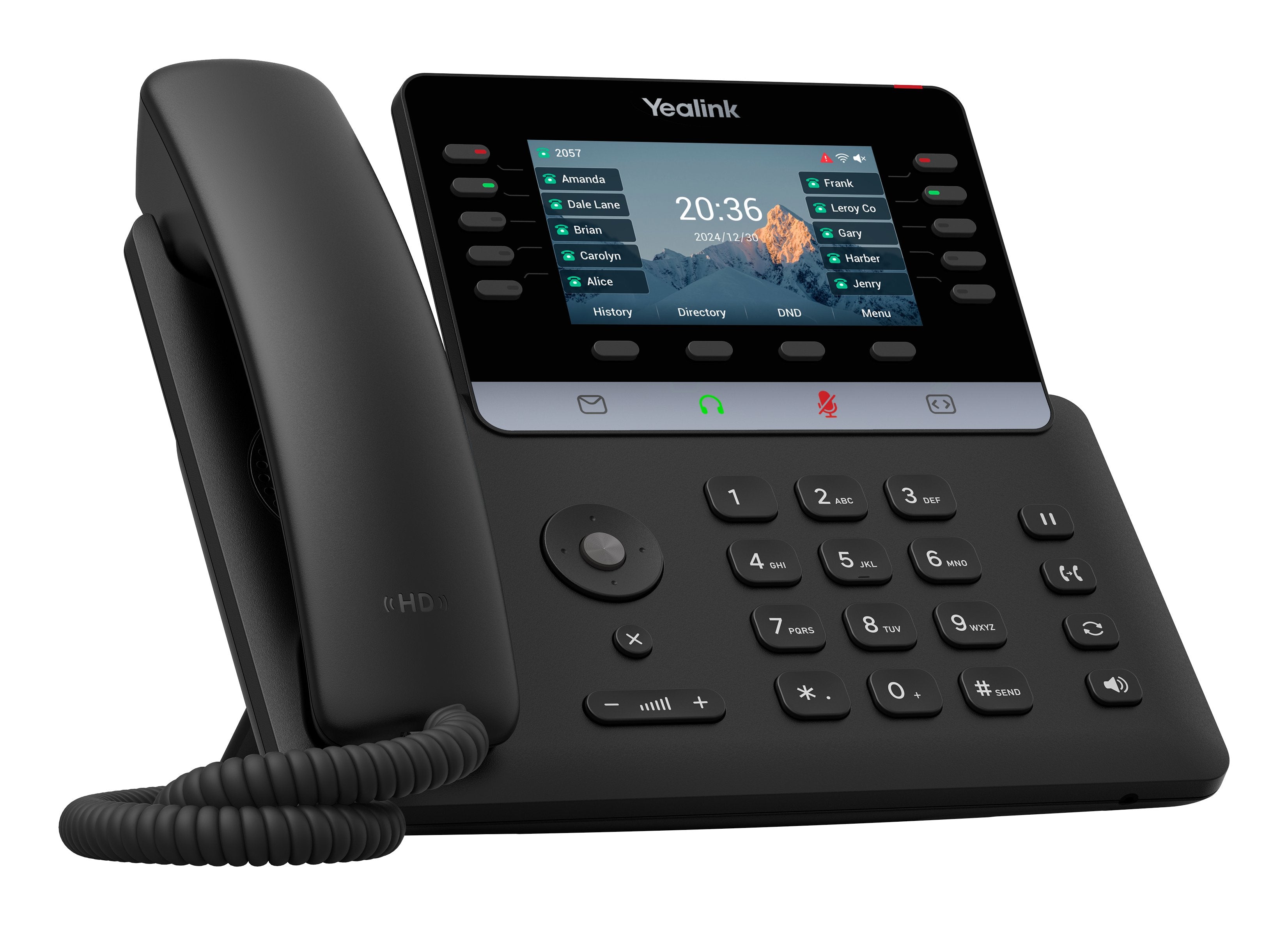 EAN 6938818320437 - Yealink T74W teléfono IP Negro LCD Wifi imagen 2
