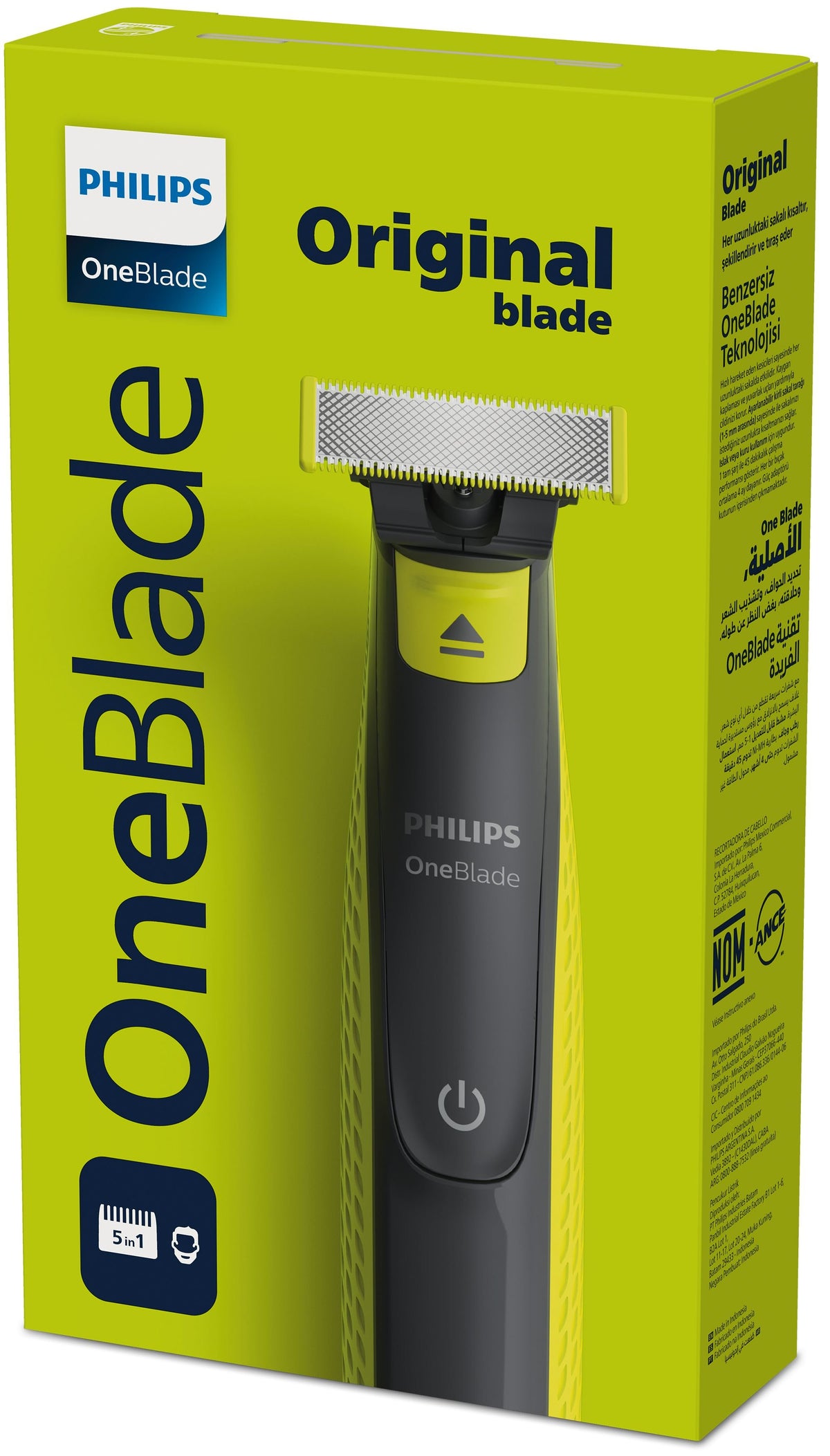 EAN 8720689020725 - Philips Norelco OneBlade QP2724/20 afeitadora Máquina de afeitar de láminas Recortadora Gris, Cal imagen 4