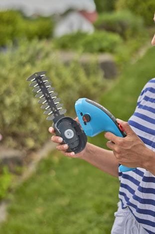 Gardena 9884-20 Tijera De Césped Inalámbrica 8 Cm 3,6 V Ión De Litio Negro, Verde 09884-20