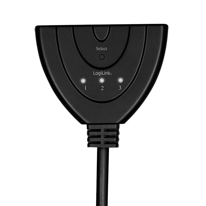 Logilink Switch Hdmi 3 Puertos 1x3 3x1 ,4k 30hz,Cec