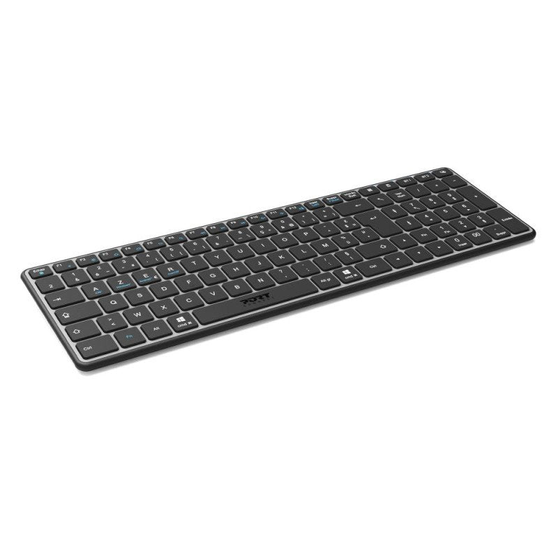 EAN 3567042030879 - Port Designs 911002FR teclado Hogar / Oficina RF Wireless + Bluetooth AZERTY Francés Negro, Gris imagen 2