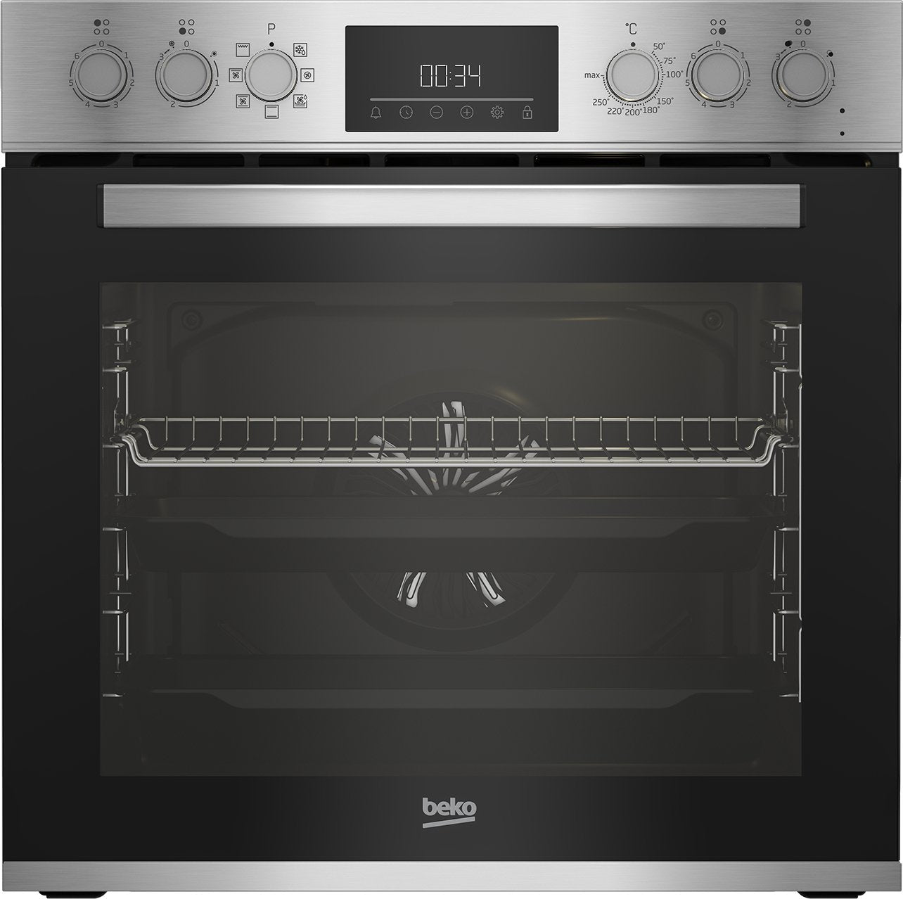 EAN 8690842403521 - Beko BBUM12321X sets de electrodoméstico de cocina Cerámico Horno eléctrico imagen 2
