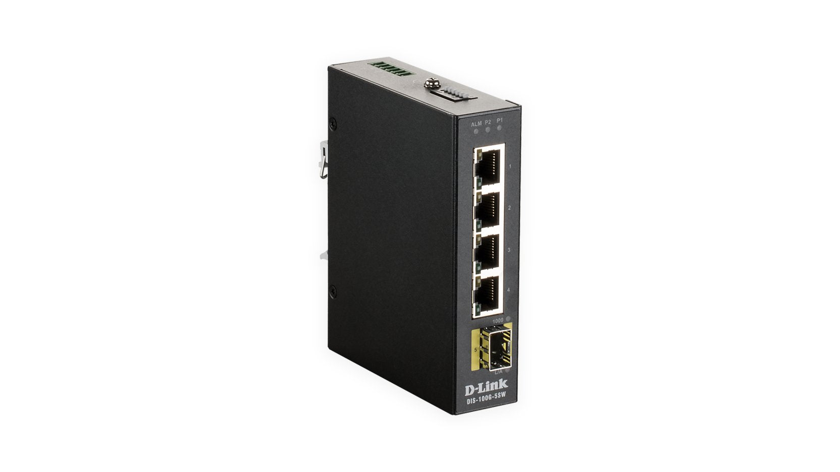 Switch D-Link Dis-100g-5sw 5 Puertos Rj-45 Gigabit 10 100 1000 Sfp