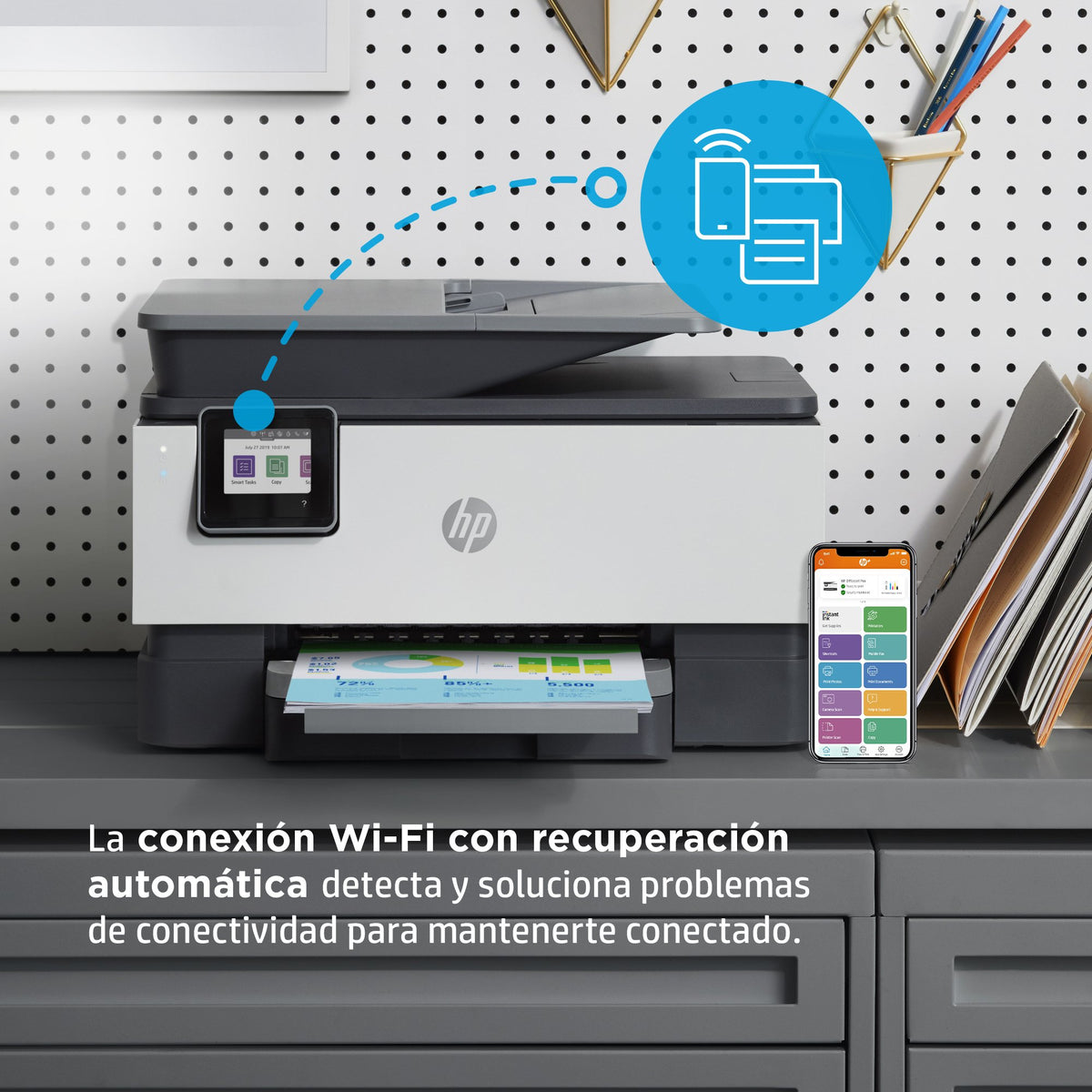 EAN 0195161213915 - HP OfficeJet Pro 9012e All-in-One Prntr Inyección de tinta térmica A4 4800 x 1200 DPI 22 ppm Wifi imagen 12