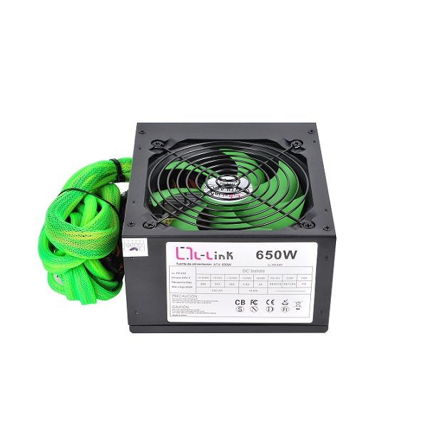 Fuente De Alimentación L-Link 650w Ll-Ps-650