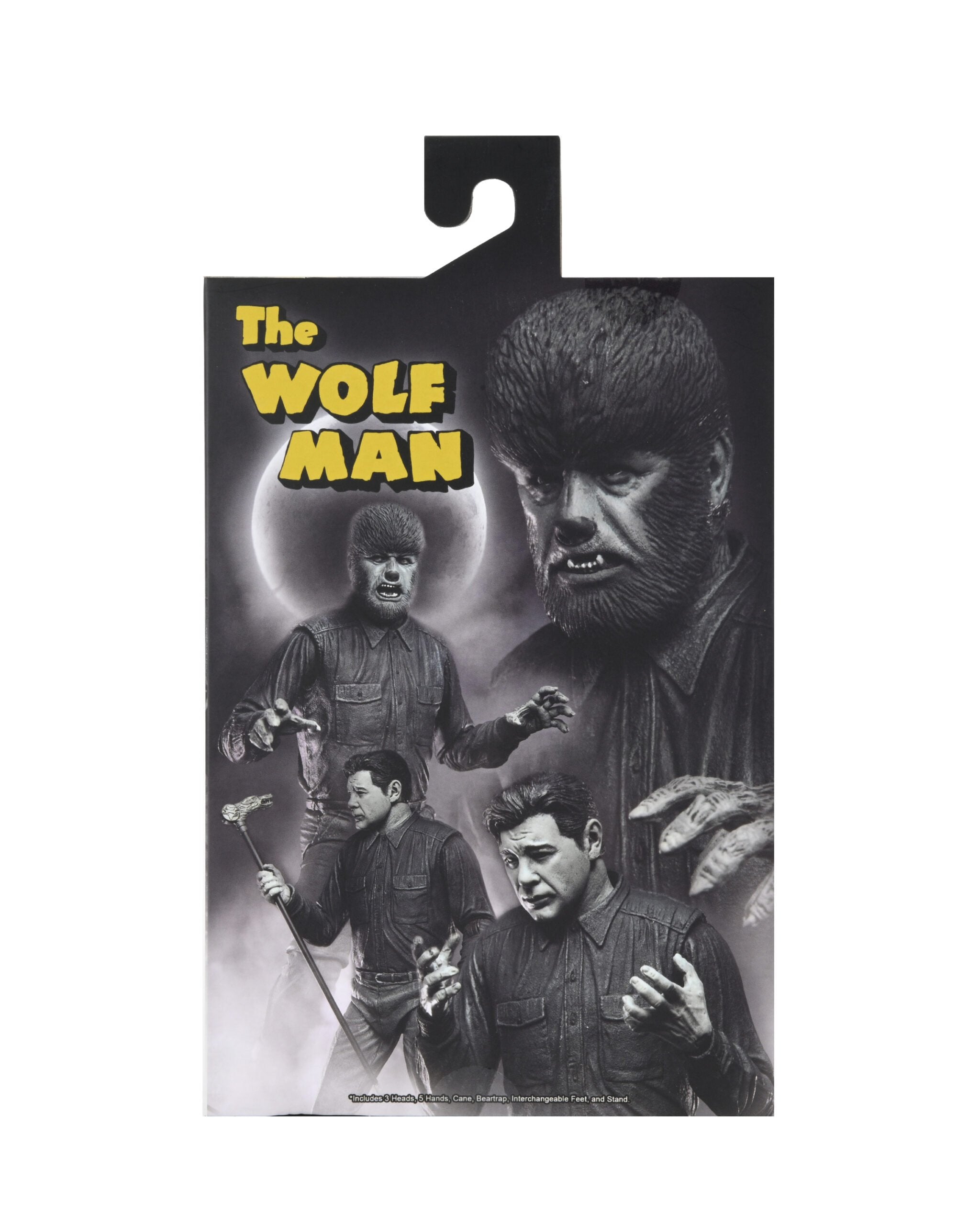 Figura Neca Universal Monster Scale Action Ultimate Wolf (B&W)