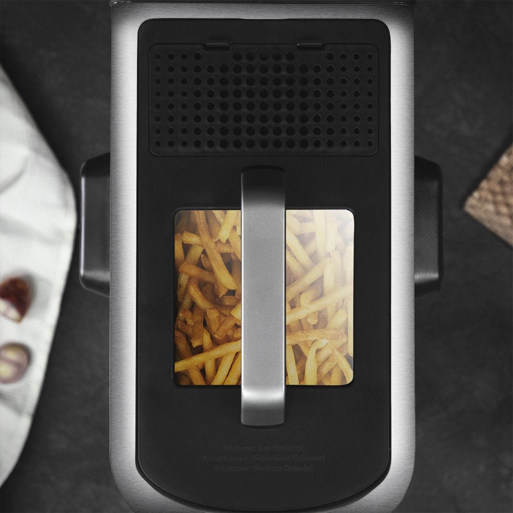 EAN 8435484030779 - Cecotec CleanFry Infinity 3000 ProFilter Sencillo 3 L 2400 W Freidora Negro, Acero inoxidable imagen 6