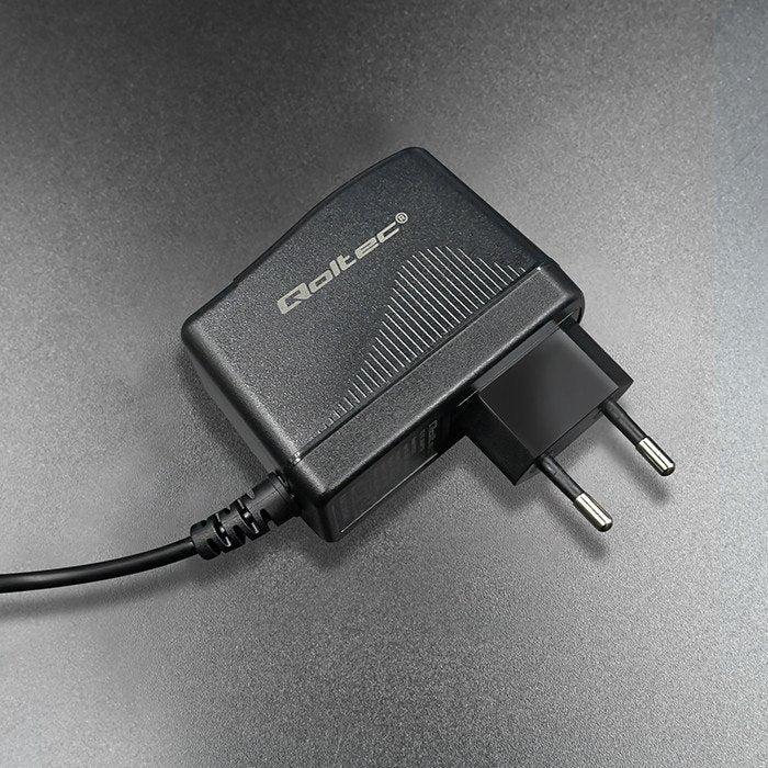 Qoltec 51023 Plug In Power Supply 24w 12v 2a 5.5x2.5