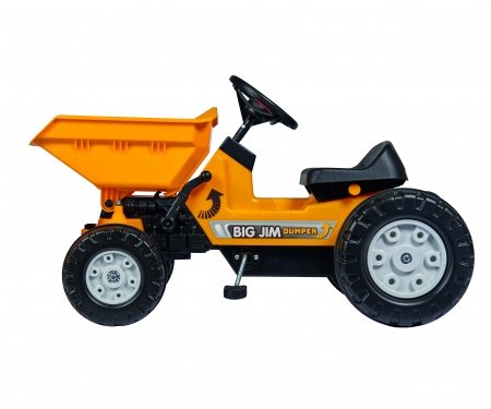 Dumper Big Jim, Vehículo Para Niños Amarillo / Negro
