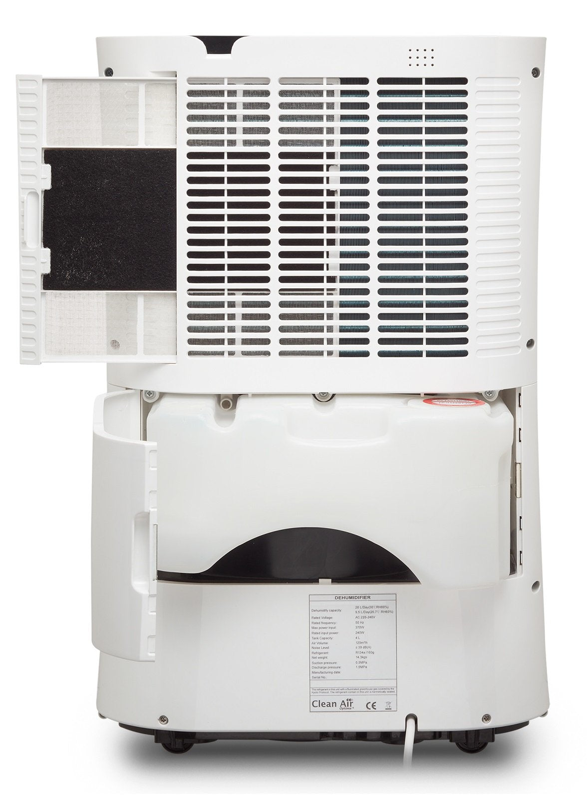 EAN 8718546310195 - Clean Air Optima CA-704 purificador de aire 70 m² 39 dB 370 W Negro, Marfil imagen 2