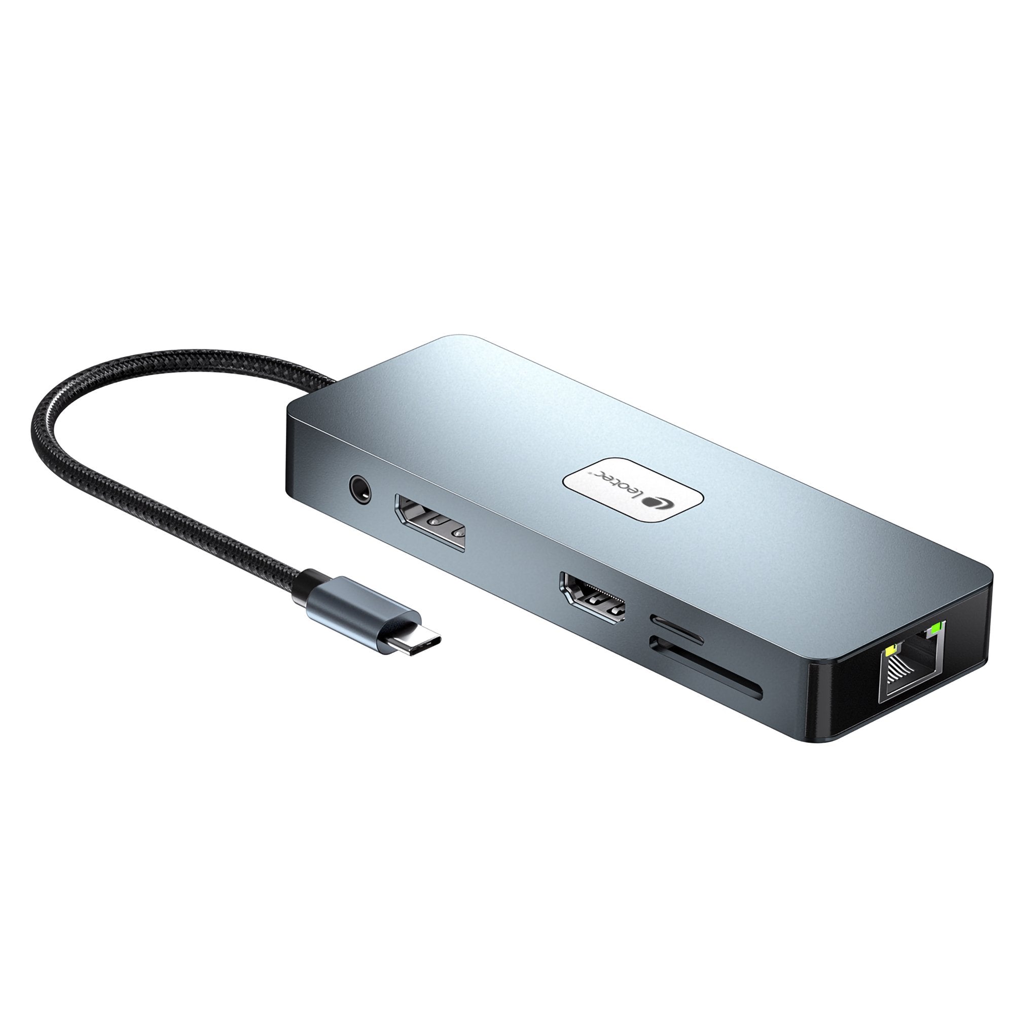 Leotec Docking Station 11-1 Plus 1usb-C Pd100 3usb3.2 Hdmi Vga Ggl Lectjsd Mcsd