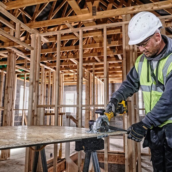 Sierra Dewalt Dcs571n Circular Portátil 115 Mm 18v T-Stak Negro, Amarillo