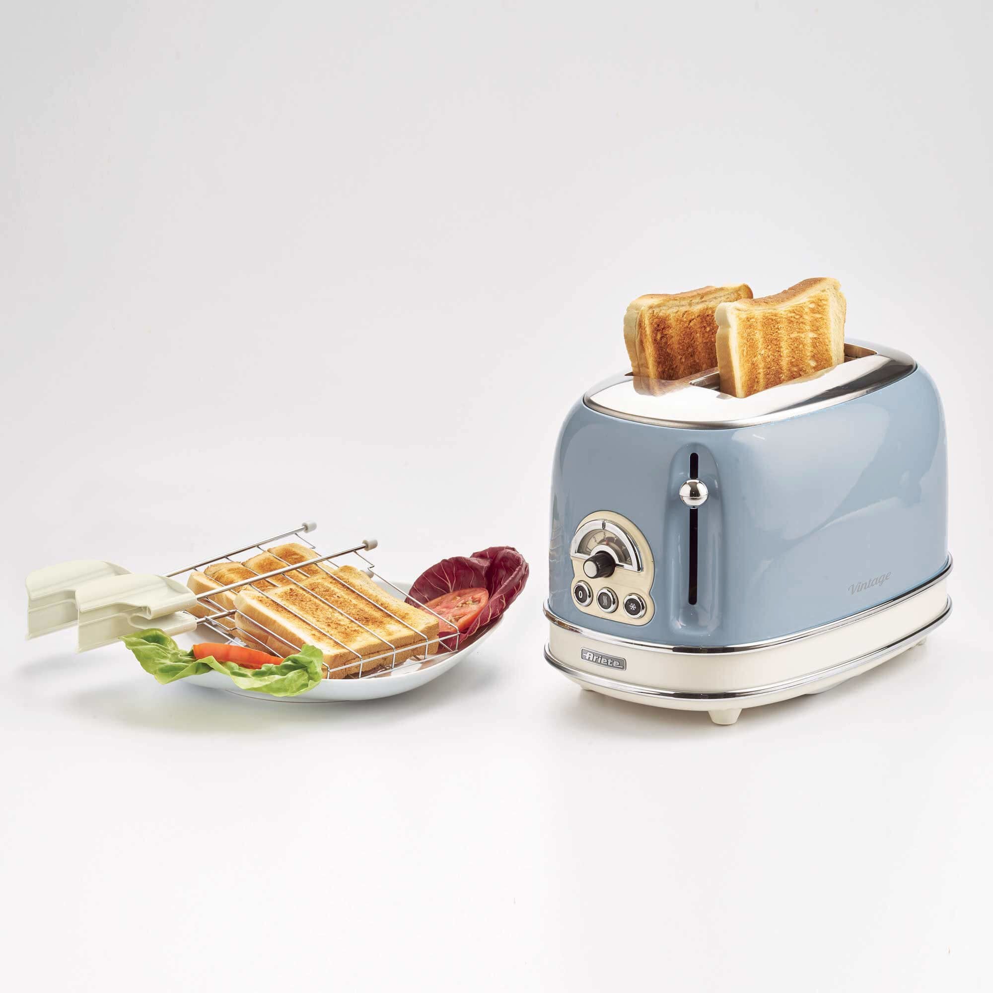 EAN 8003705114890 - Ariete 0155/05 6 2 rebanada(s) 810 W Azul claro imagen 3