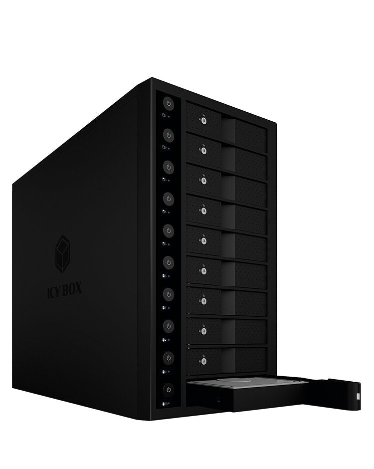 Caja Externa Hdd Acc Icy Box 3.5" 10x10-Bay External