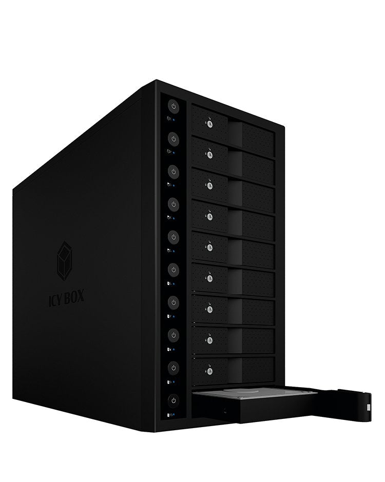 EAN 4250078171188 - ICY BOX IB-3810-C31 Caja de disco duro (HDD) Negro 3.5" imagen 1