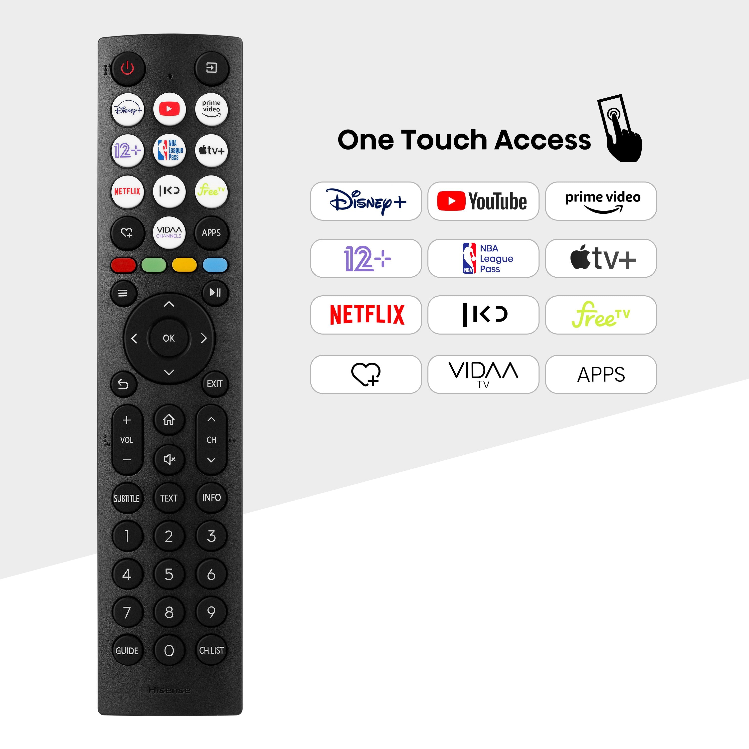 EAN 6942351405629 - Hisense 32A4N Televisor 81,3 cm (32") HD Smart TV Wifi Negro 200 cd / m² imagen 3