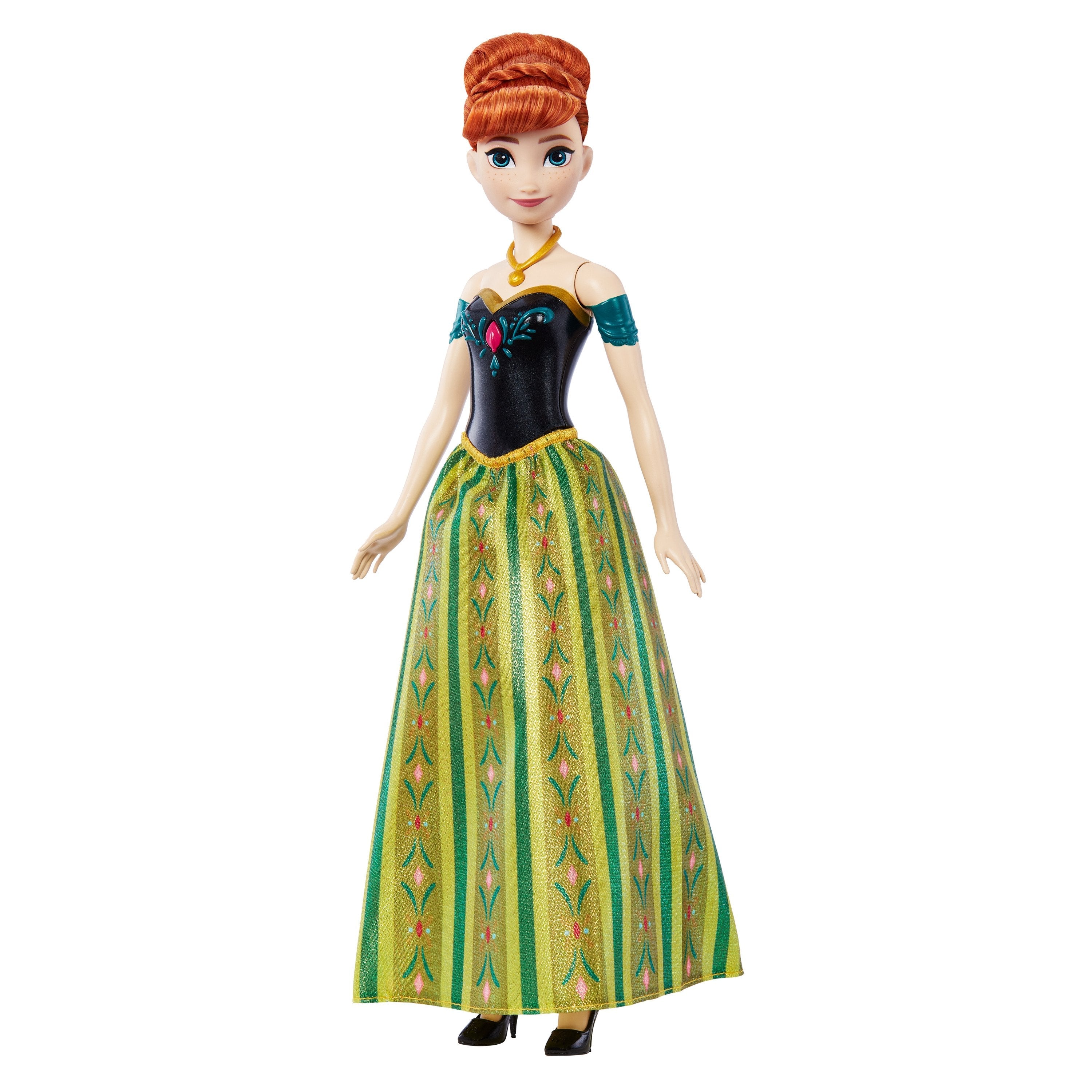 Muñeca Mattel Disney Frozen Cantante Anna "Por Primera Vez" Jdl59