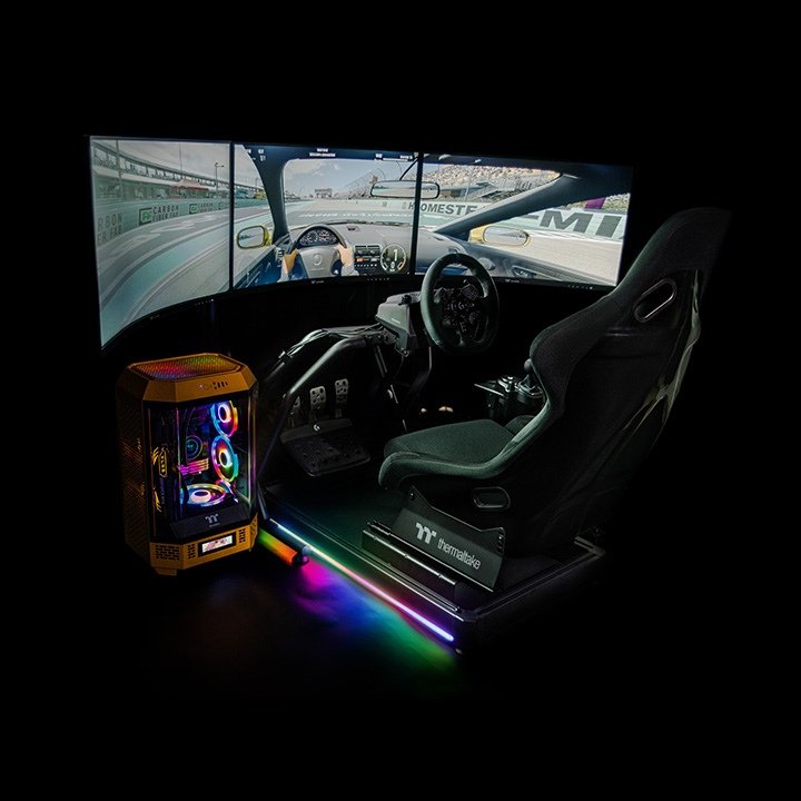 EAN 4711475643703 - Thermaltake GR500 Cabina de carreras imagen 5
