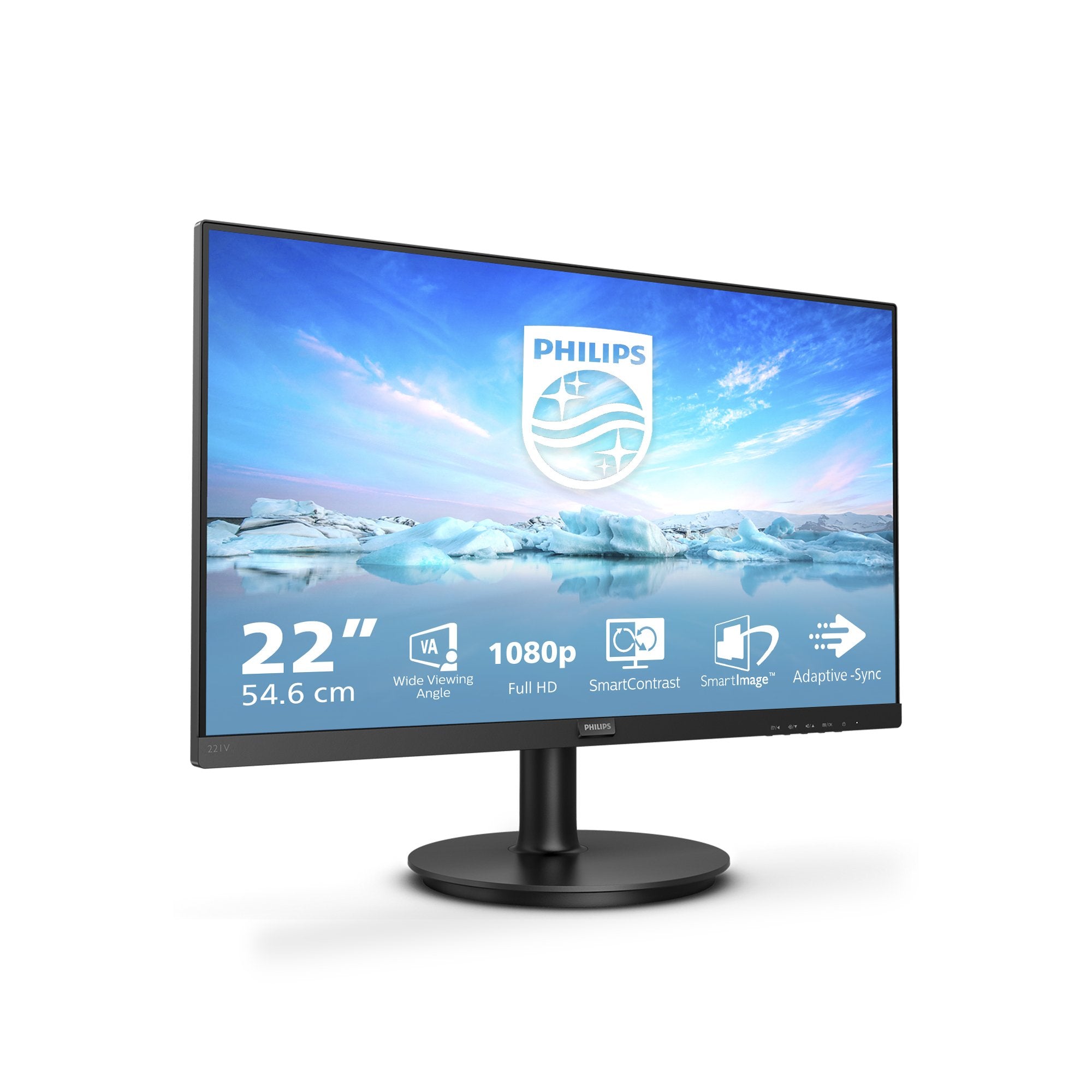 EAN 8712581760199 - Philips V Line 221V8A/00 pantalla para PC 54,6 cm (21.5") 1920 x 1080 Pixeles Full HD LED Negro imagen 2