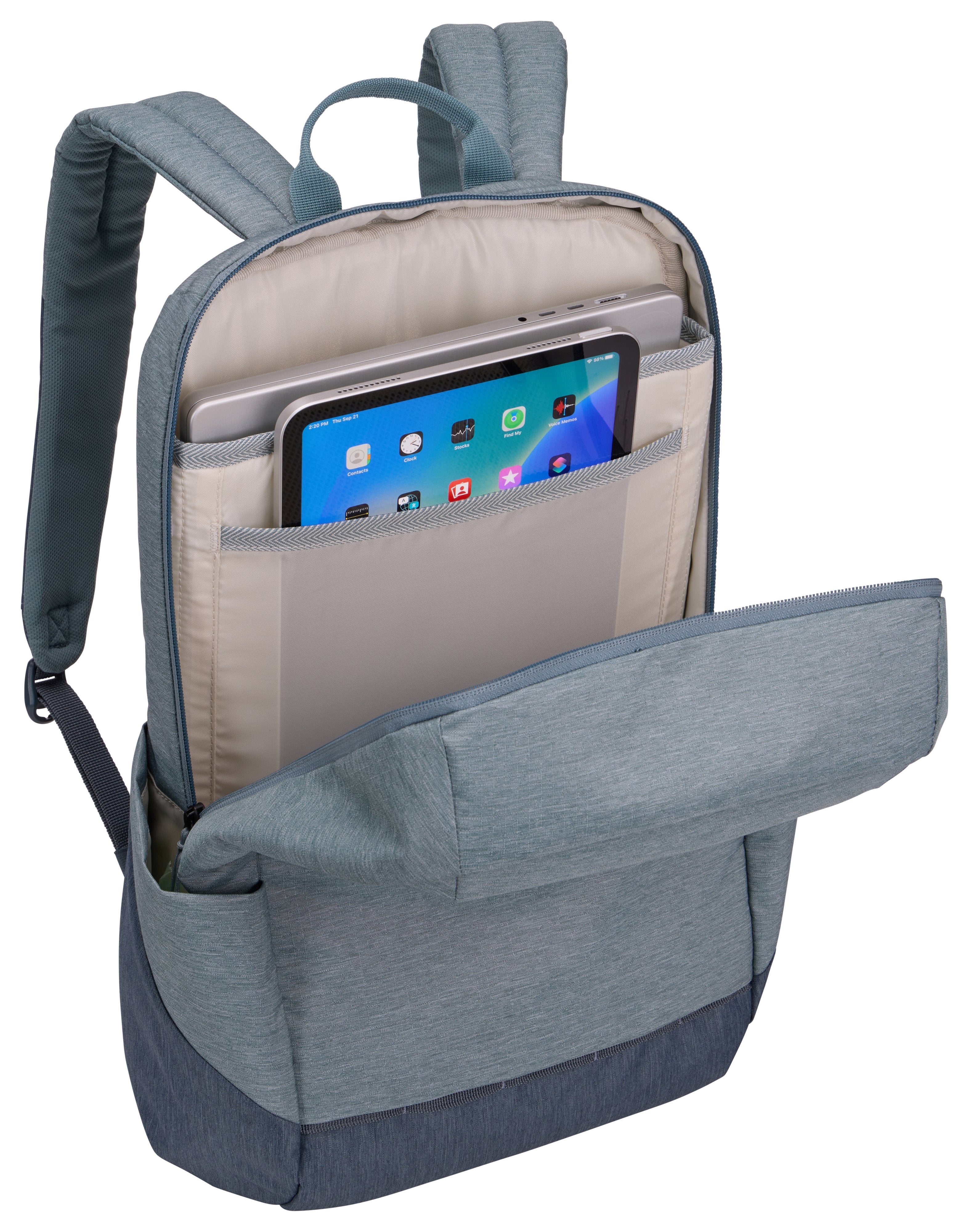 Mochila Thule Lithos Tlbp216 Informal Gris Poliéster