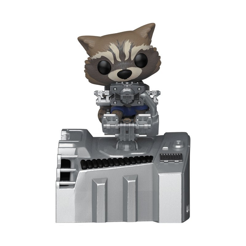Figura Pop Deluxe Marvel Guardianes De La Galaxia Guardians Ship Rocket Exclusive