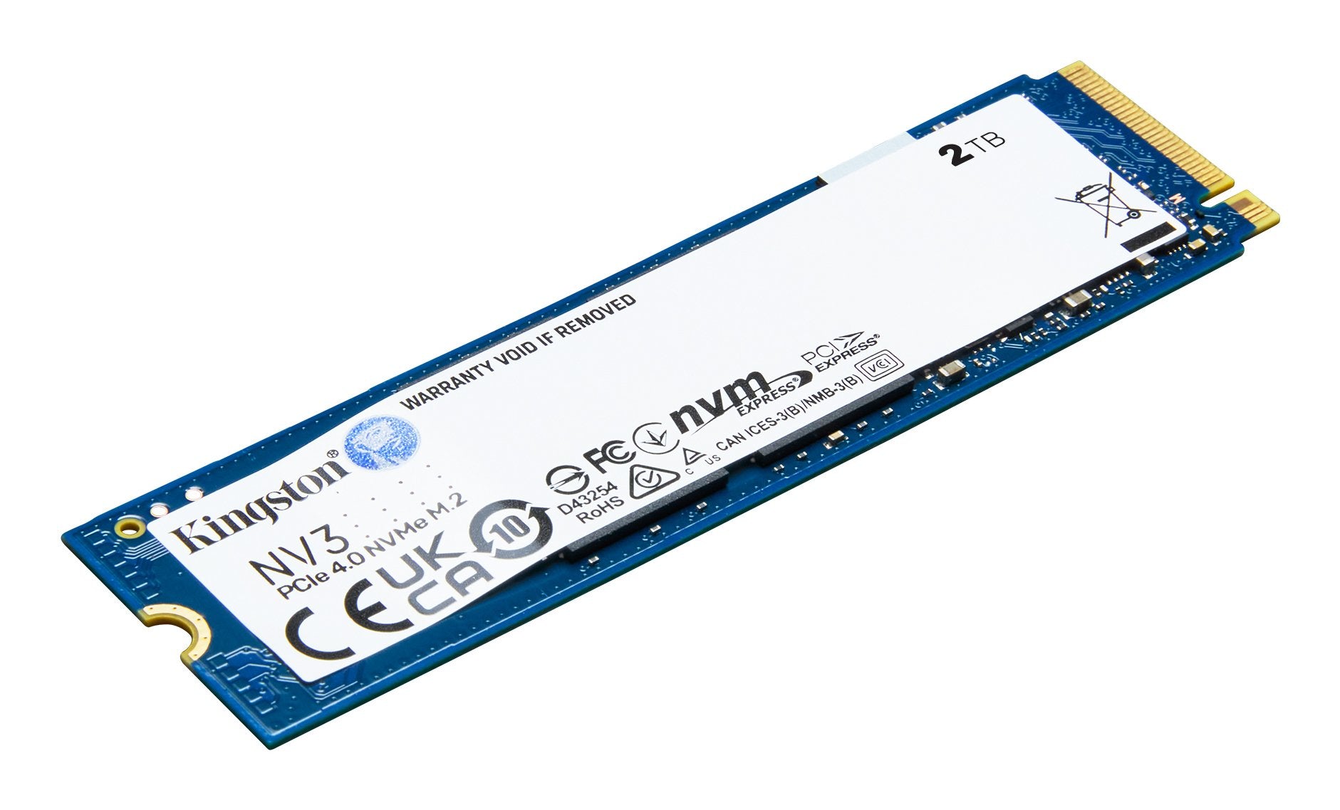 EAN 740617344752 - Kingston Technology NV3 2 TB M.2 PCI Express 4.0 NVMe 3D NAND imagen 1