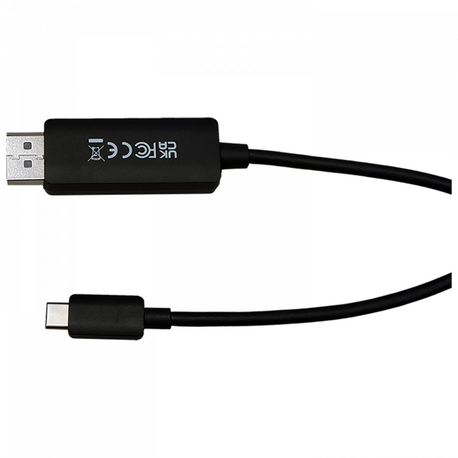 EAN 0662919114720 - V7 V7USBCDP14-2M adaptador de cable de vídeo DisplayPort USB Tipo C Negro imagen 8