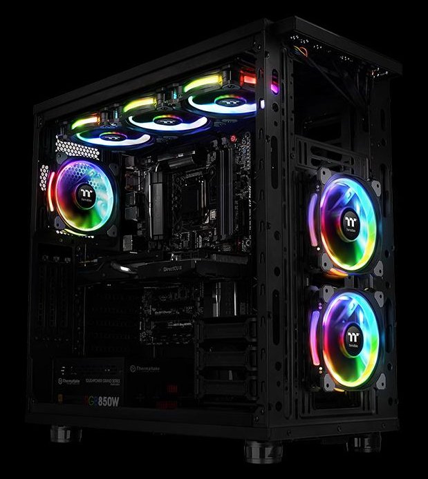 EAN 0841163067680 - Thermaltake CL-F056-PL14SW-A sistema de refrigeración para ordenador Carcasa del ordenador Ventilador 14 imagen 7