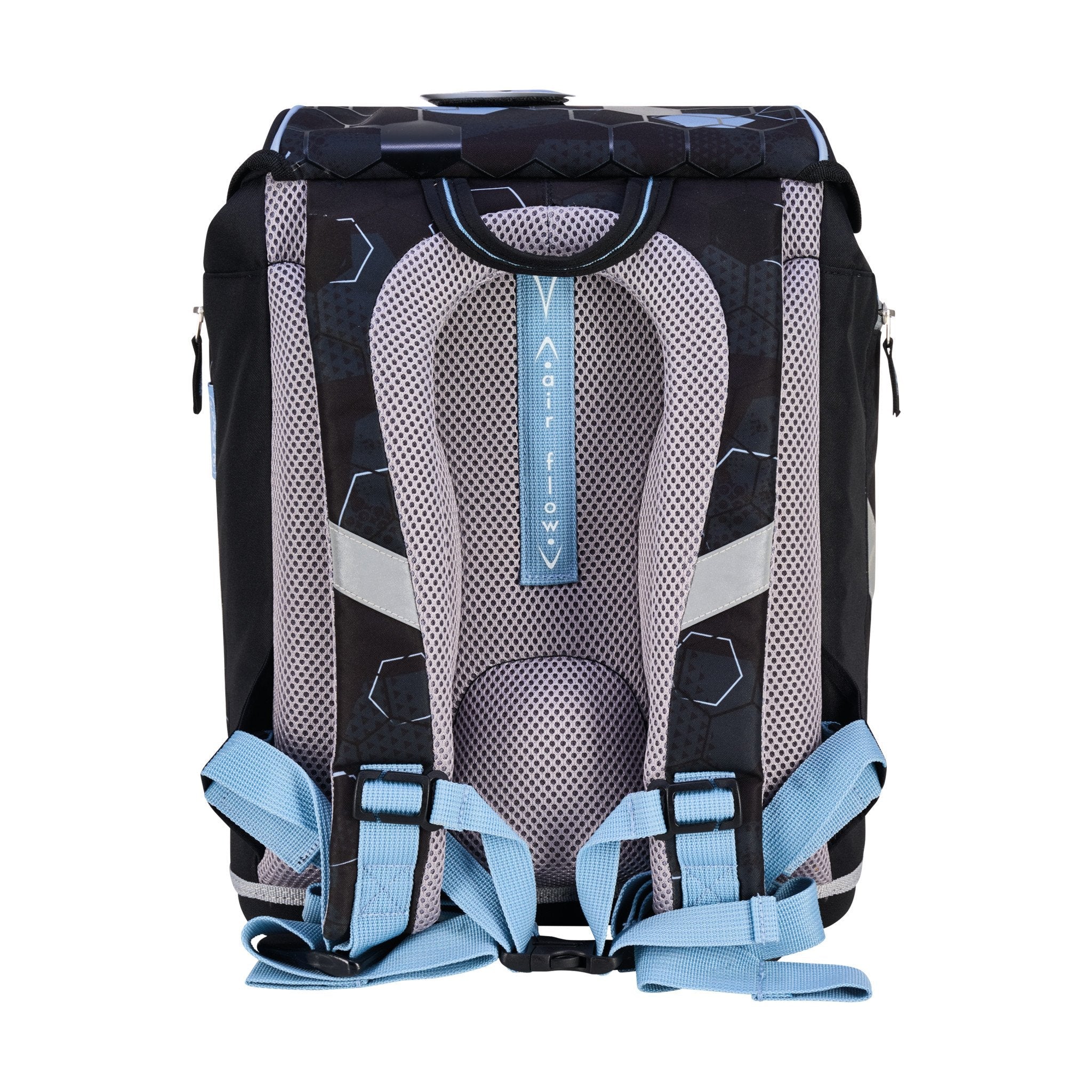 EAN 4008110395388 - Herlitz SoftLight GREENline Cyber Soccer juego de mochila escolar Niño Poliéster Azul, Azul oscuro imagen 6