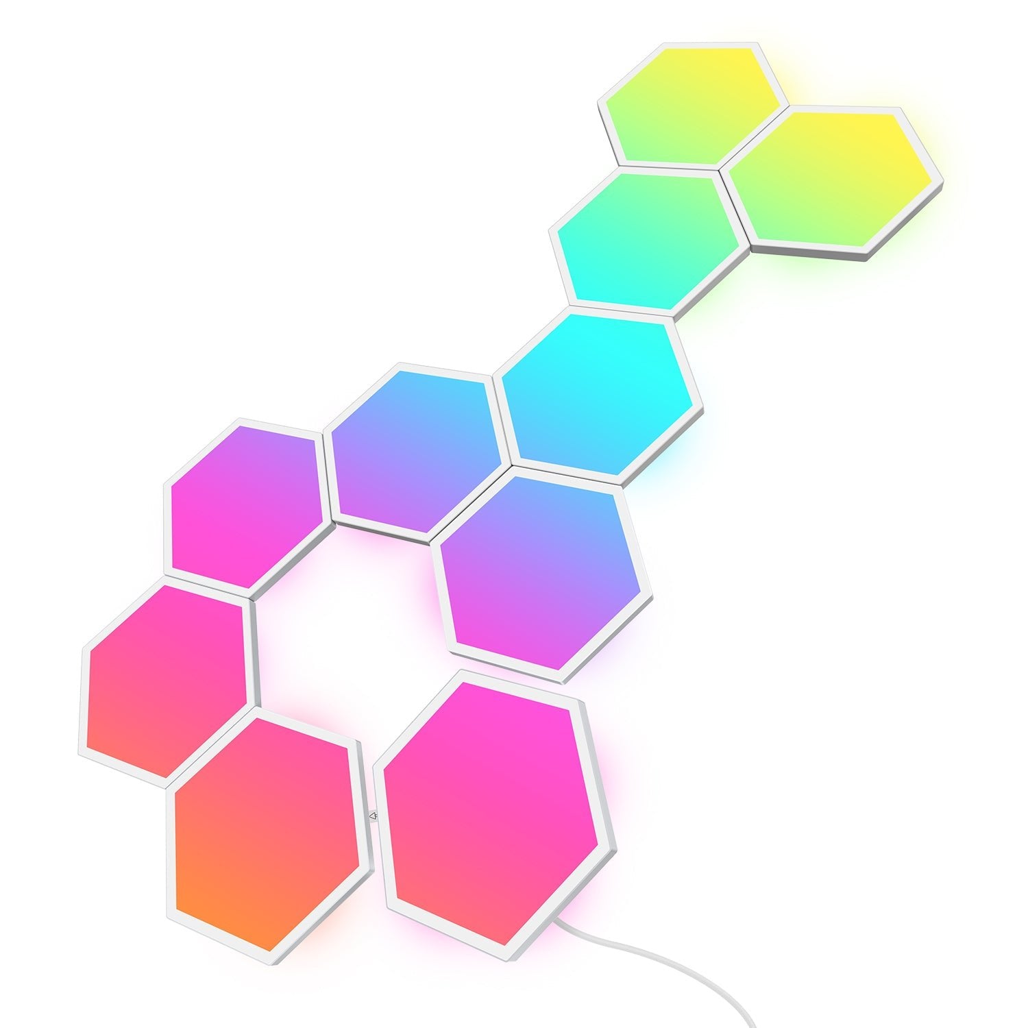 Govee Glide Hexa Light Panels Smart Panel White Wi-Fi