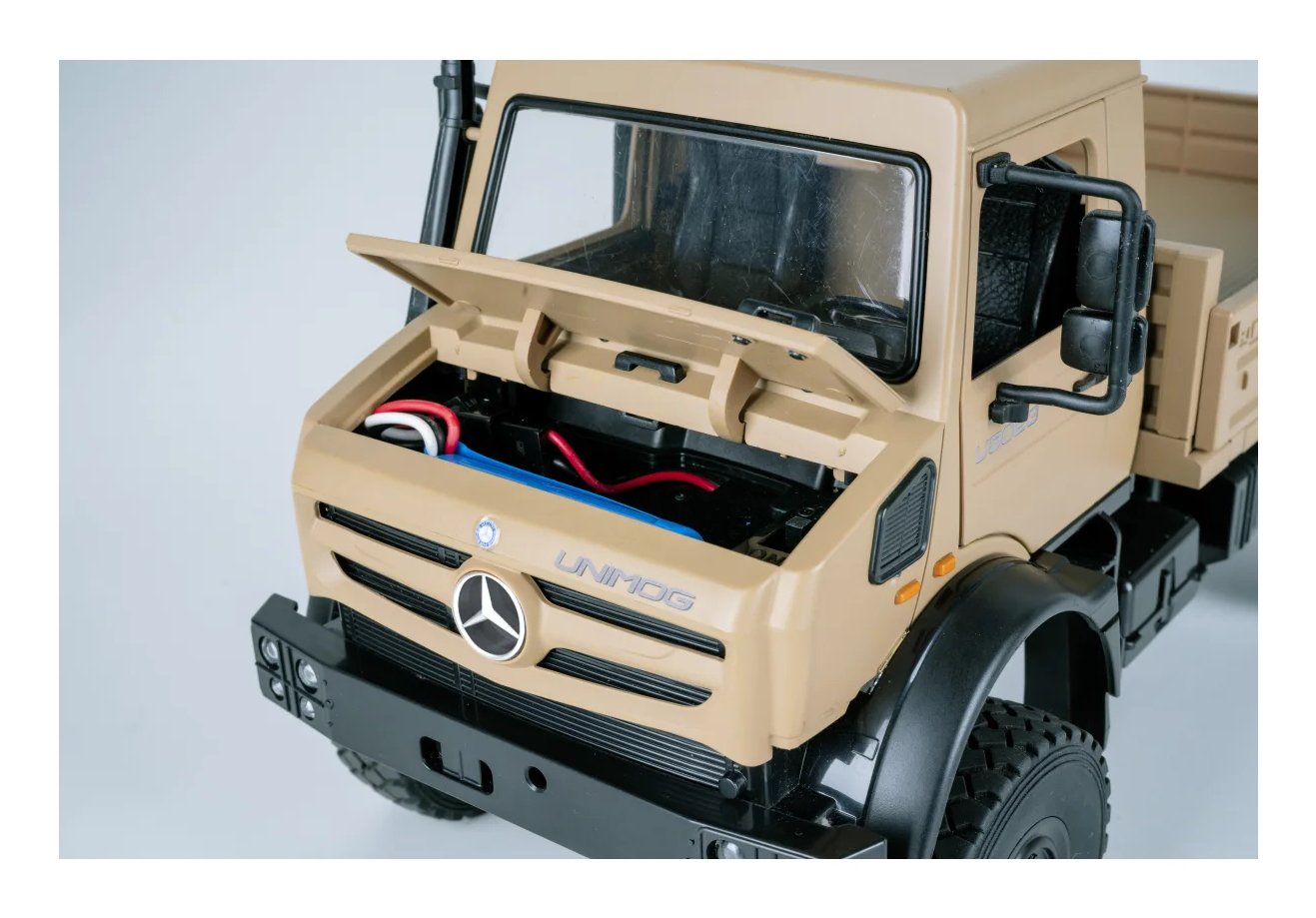 EAN 4042774476182 - Jamara Mercedes-Benz Unimog U5023 modelo controlado por radio Vehículo oruga Motor eléctrico 1:14 imagen 28