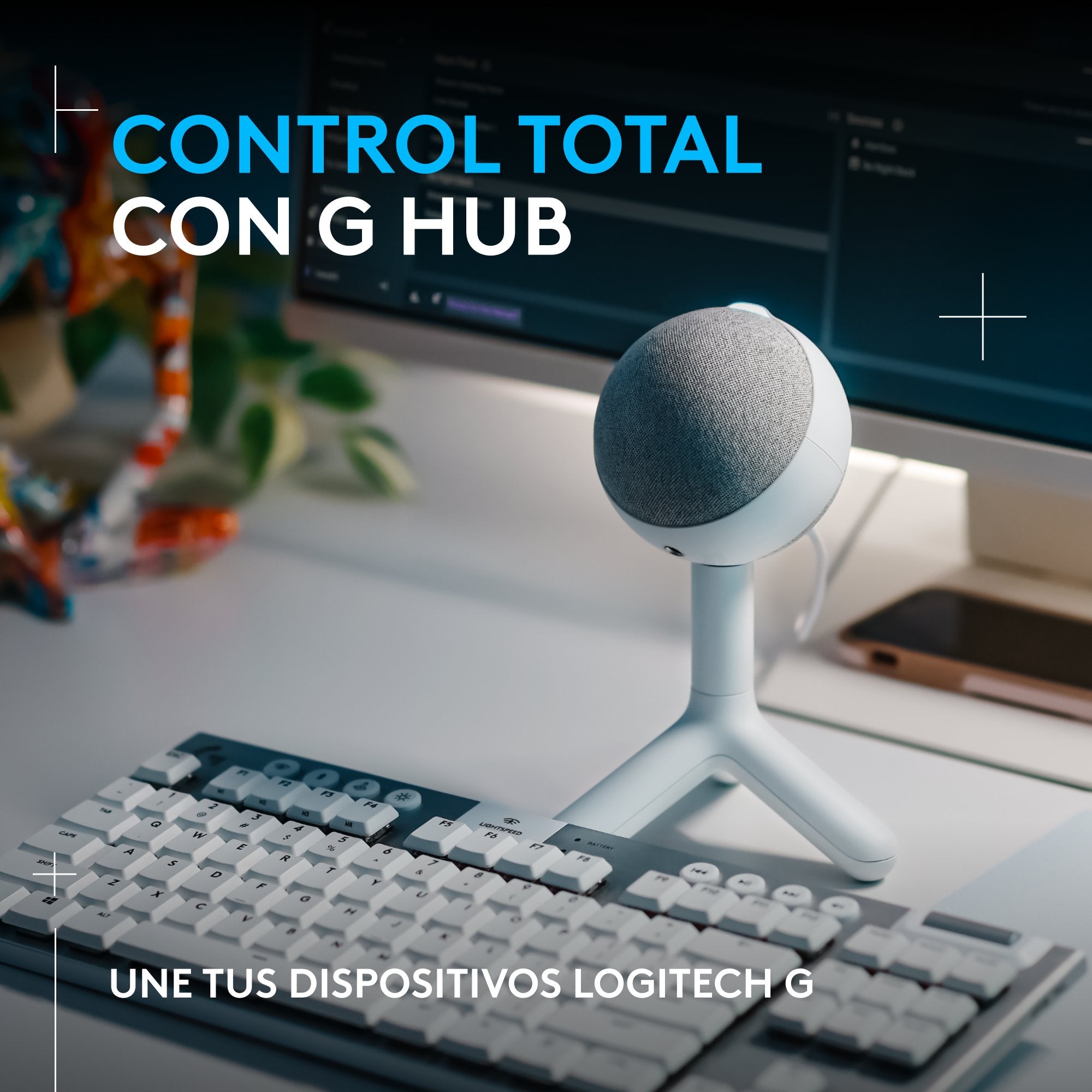 EAN 5099206114494 - Logitech G Yeti Orb Micrófono de superficie para mesa imagen 14