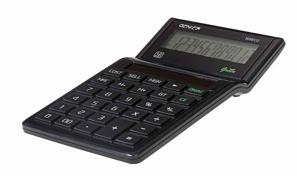 Calculadora Genie 305 Eco Escritorio Básica Negro
