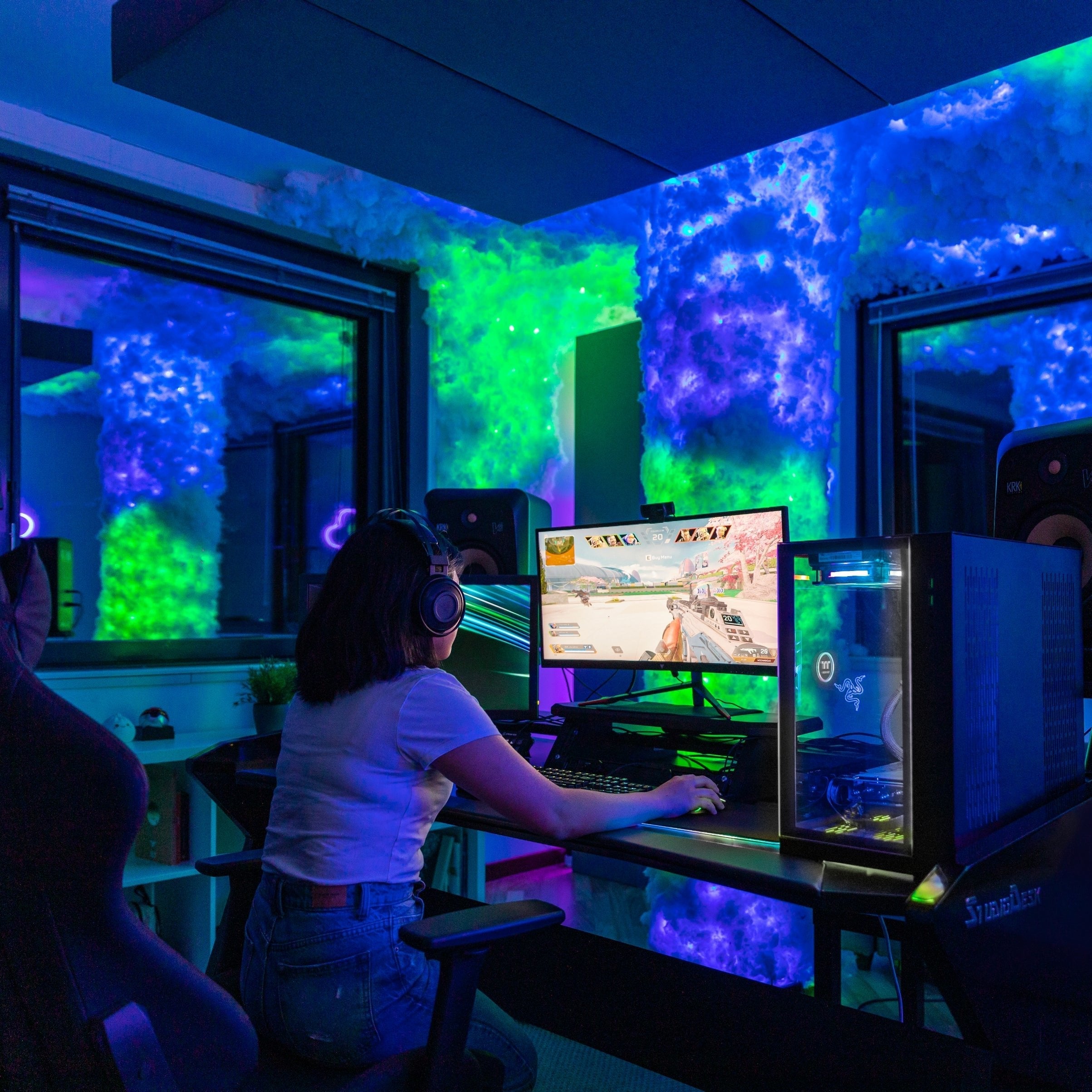 Twinkly Strings 250 Special Edition (Tws250spp-Beu) Luces Inteligentes Para El Árbol De Navidad 250 Led Rgb+W 20 M