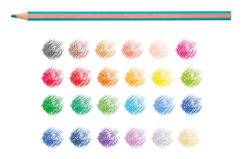 EAN 8003511433932 - Carioca Supercolor Multicolor 24 pieza(s) imagen 2